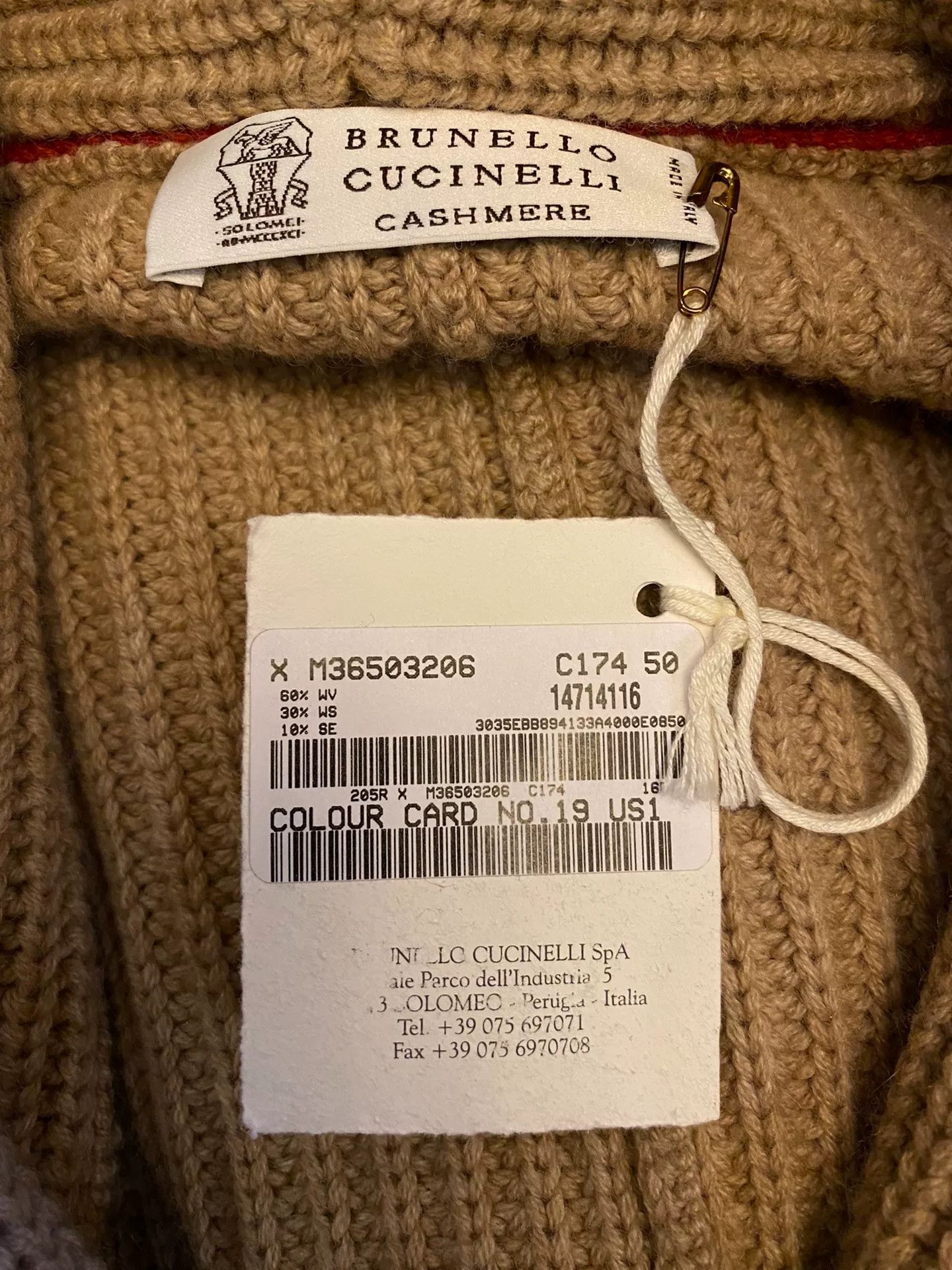 Brunello Cucinelli Brunello Cucinelli Knit Wool-Cashmere Coat Size US XL / EU 56 / 4 - 5 Thumbnail