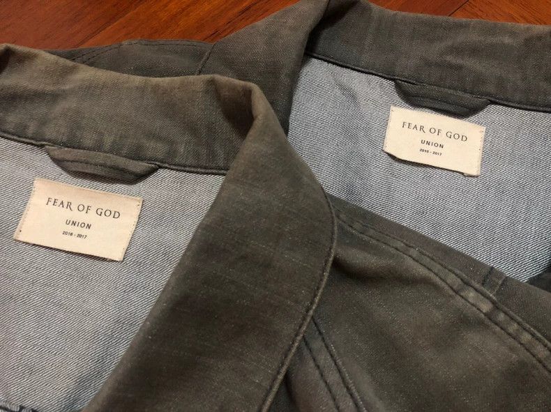 Fear of God Fear of God x Union Denim Jacket Size US S / EU 44-46 / 1 - 2 Thumbnail