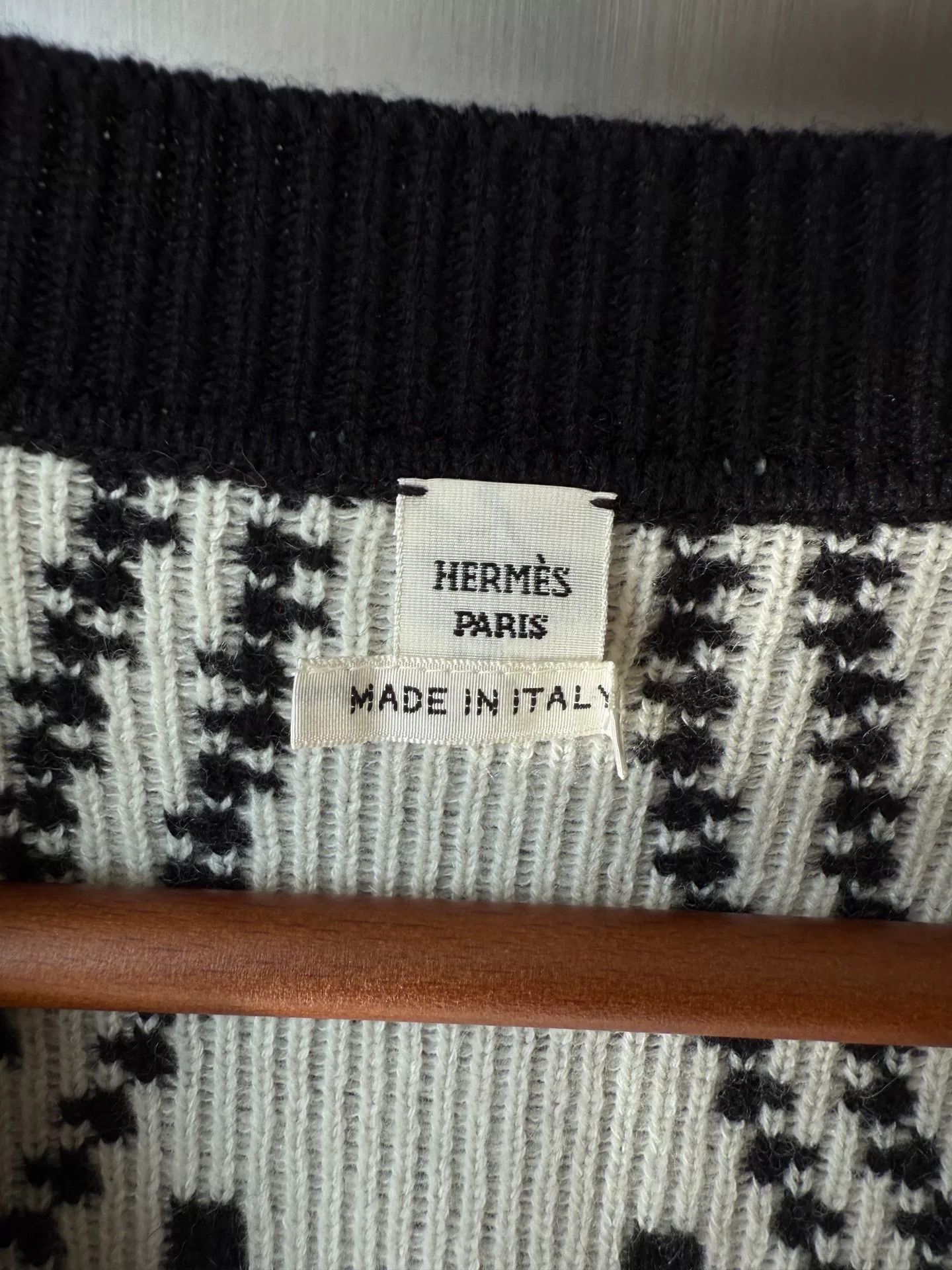 Hermes Hermes Black Long Sleeve Cardigan Size US XS / EU 42 / 0 - 4 Thumbnail