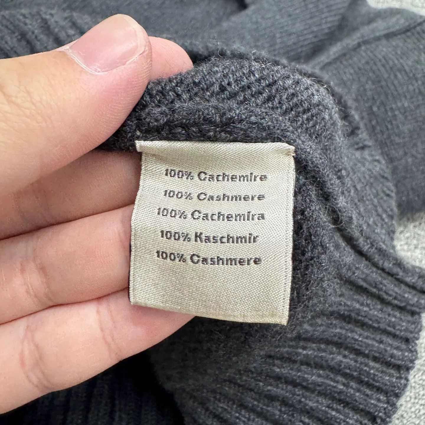 Hermes Hermes Detachable Collar Cashmere Sweater Size US L / EU 52-54 / 3 - 3 Thumbnail