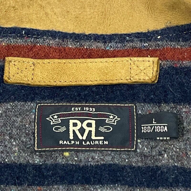 RRL Ralph Lauren RRL Vintage Deer Leather Jacket L Size US L / EU 52-54 / 3 - 6 Thumbnail