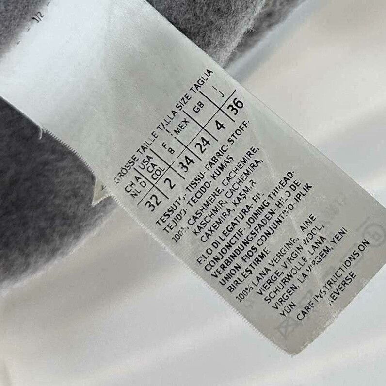Max Mara gray labbro cashmere coat by MaxMara Size US S / EU 44-46 / 1 - 5 Thumbnail
