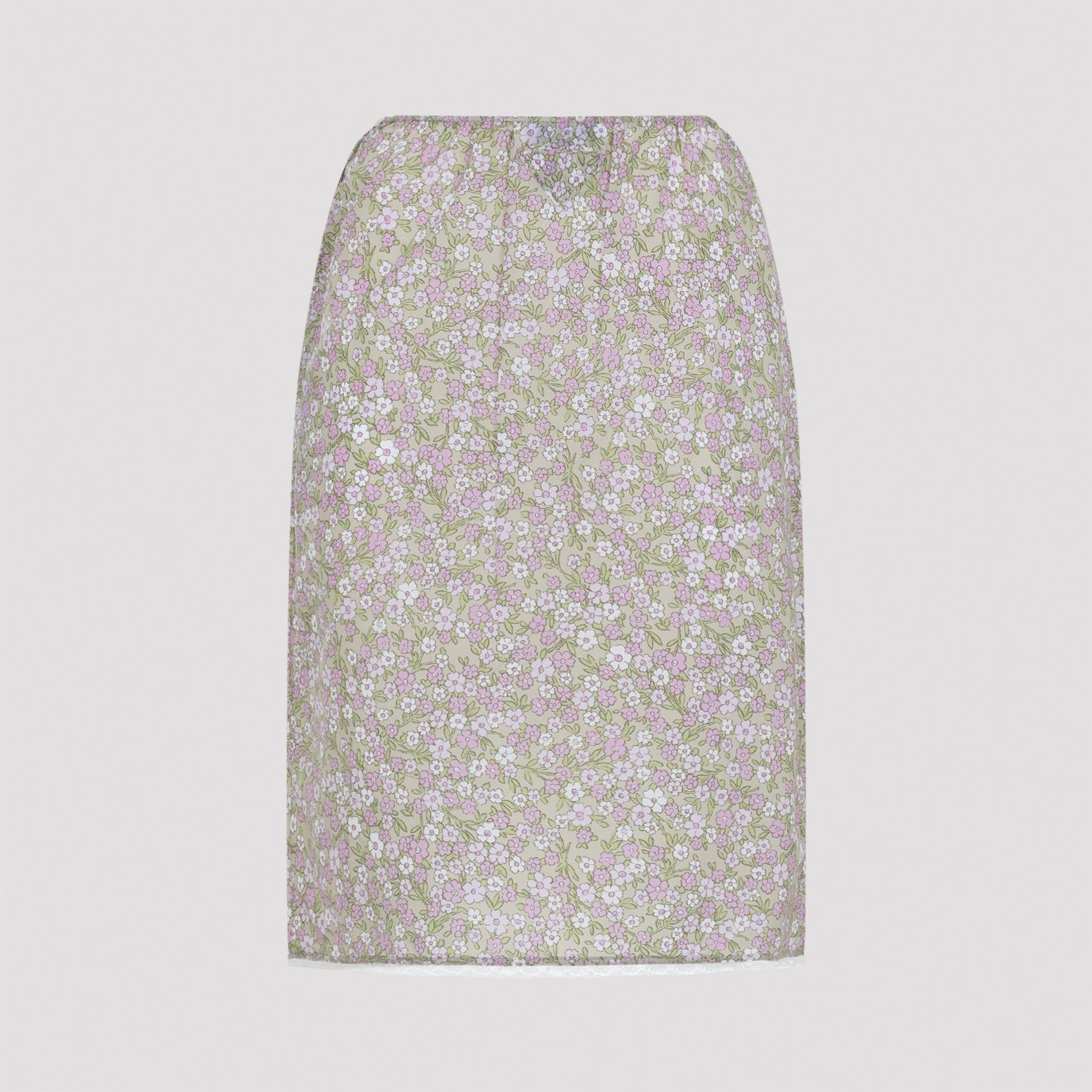 Prada Prada Polyamide Midi Skirt Size 28" / US 6 / IT 42 - 2 Thumbnail