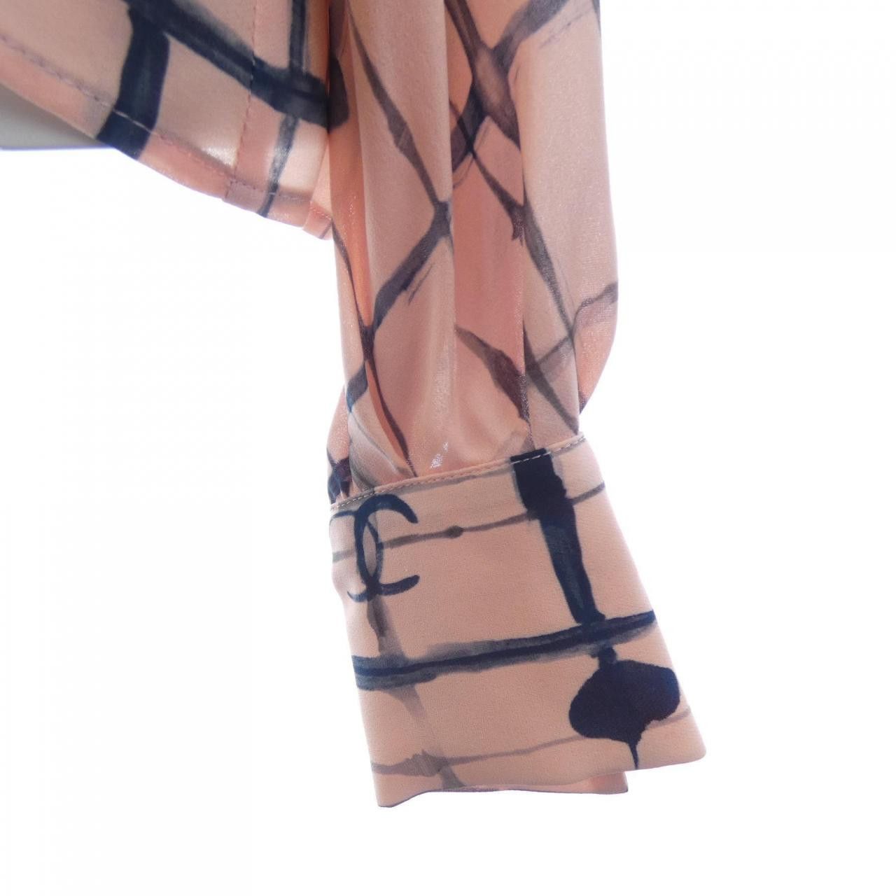 Chanel Chanel Chanel Silk Georgette Top Others Tops P70538V62083 DUTY FREE for USA Size ONE SIZE - 7 Thumbnail