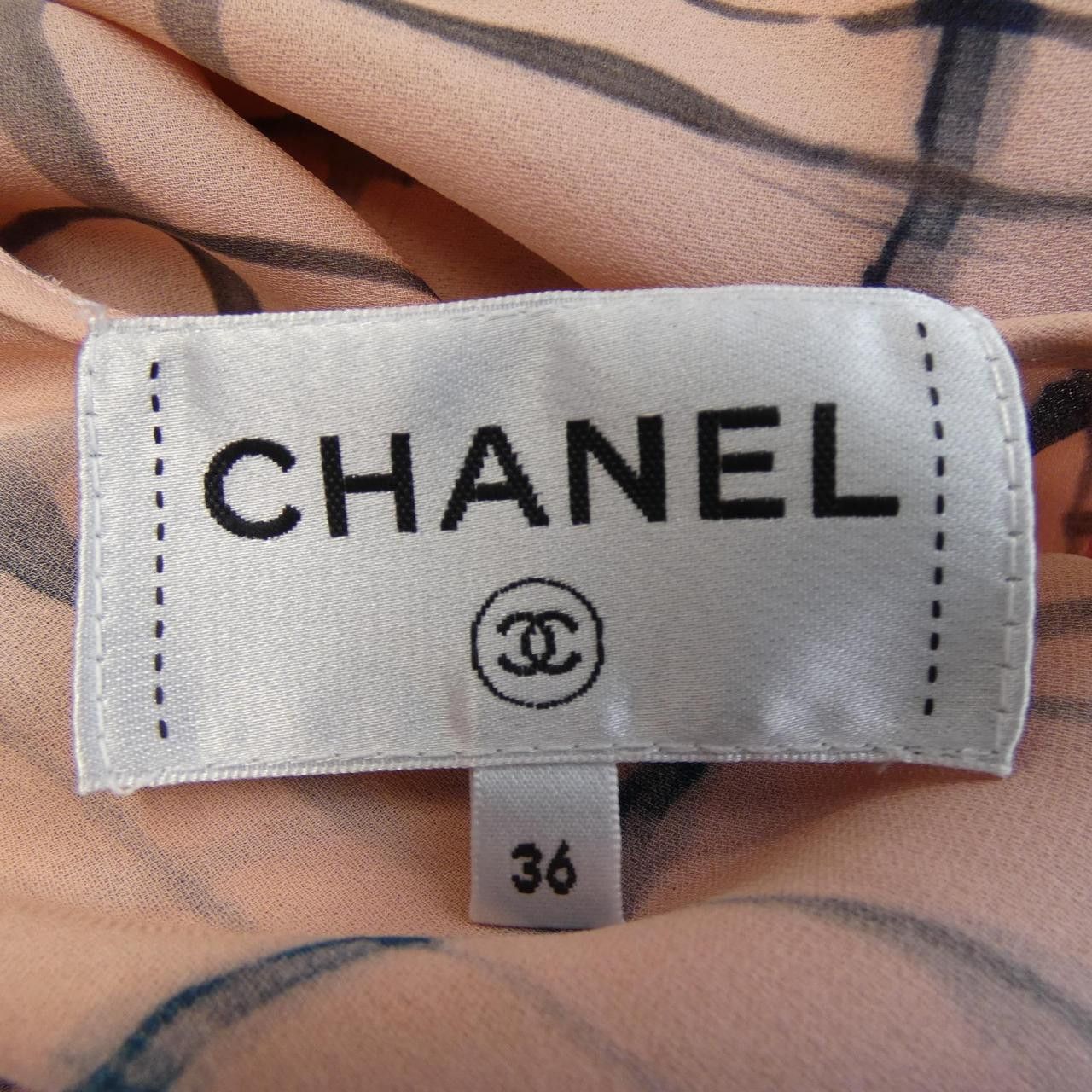 Chanel Chanel Chanel Silk Georgette Top Others Tops P70538V62083 DUTY FREE for USA Size ONE SIZE - 5 Thumbnail