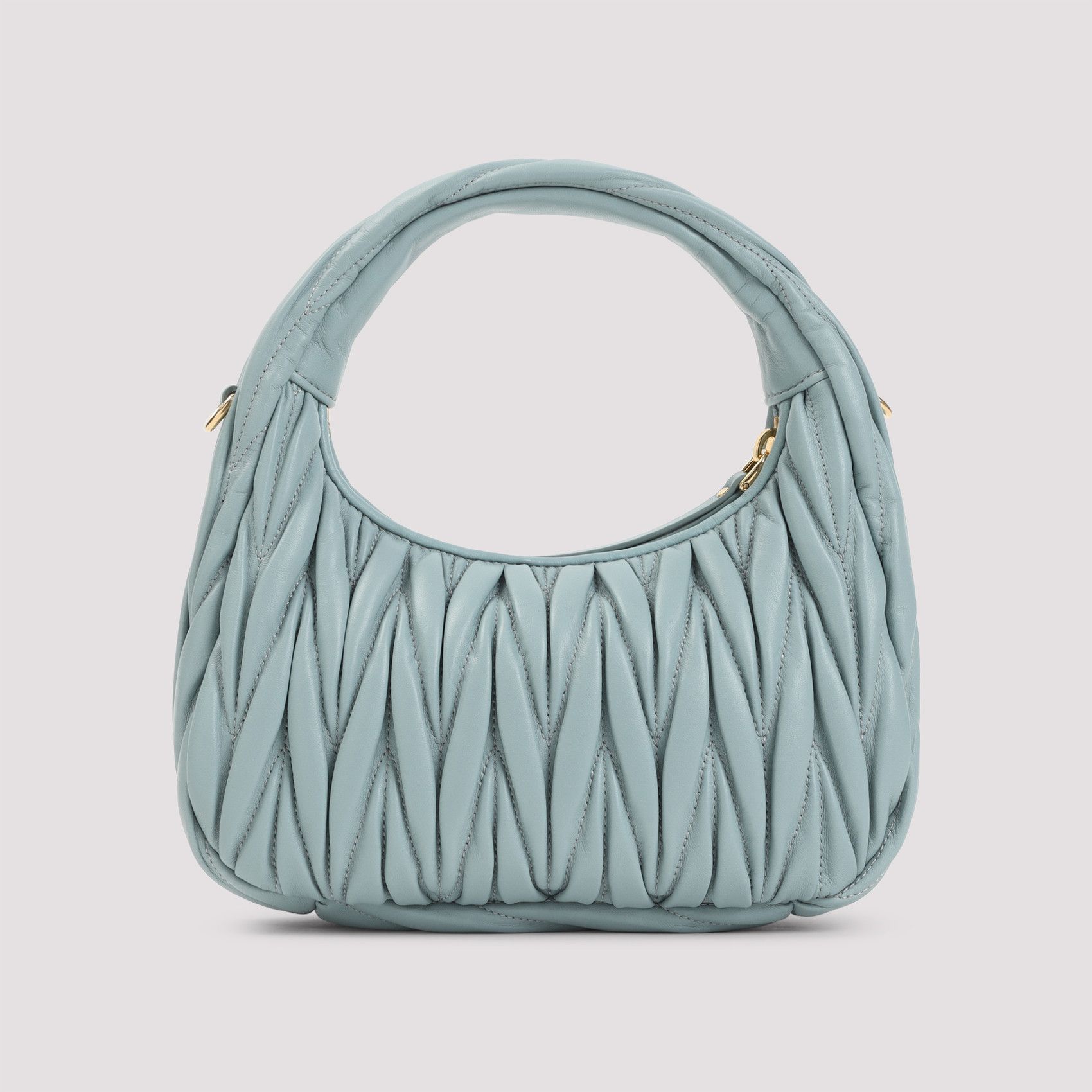 Miu Miu Miu Miu Small Wander matelassé hobo bag Size ONE SIZE - 2 Thumbnail