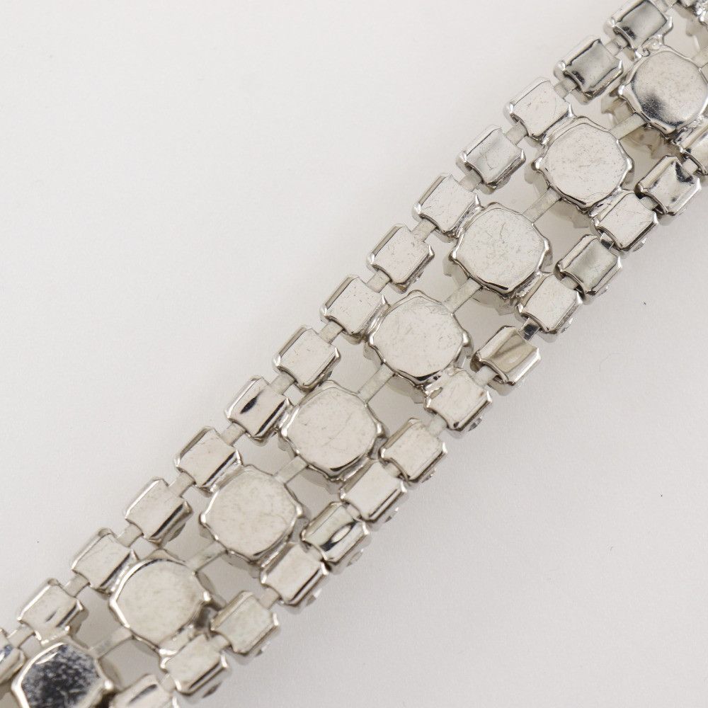 Miu Miu Miu Miu Miu Miu Rhinestone Faux Pearl Necklace Metal Necklace DUTY FREE for USA Size ONE SIZE - 9 Thumbnail
