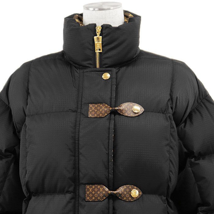Louis Vuitton Louis Vuitton Louis Vuitton Monogram Lamb Leather Down Jacket Others Outerwear DUTY FREE for USA Size ONE SIZE - 2 Thumbnail