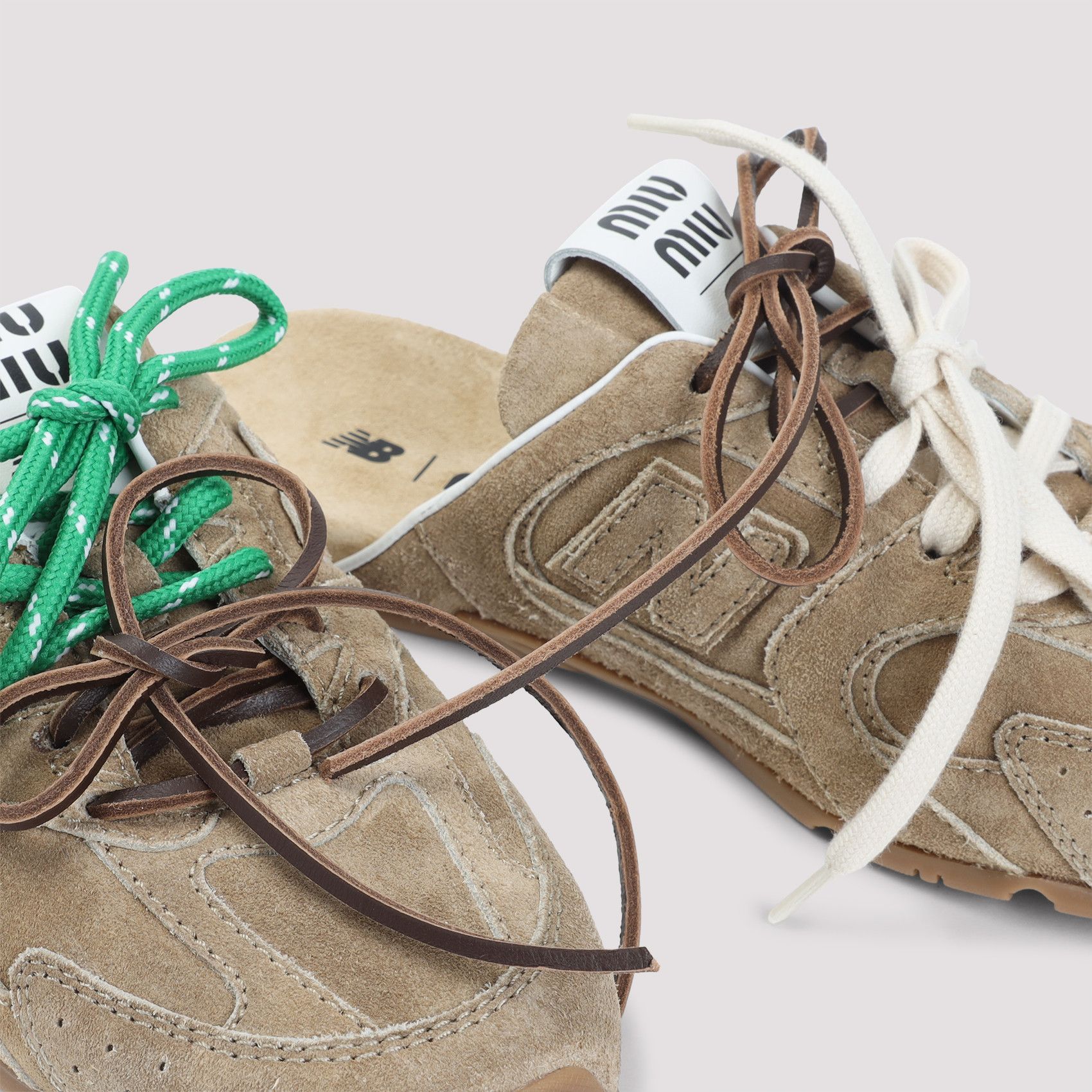 Miu Miu Miu Miu Nb Mules Sneakers Size US 8.5 / IT 38.5 - 4 Thumbnail