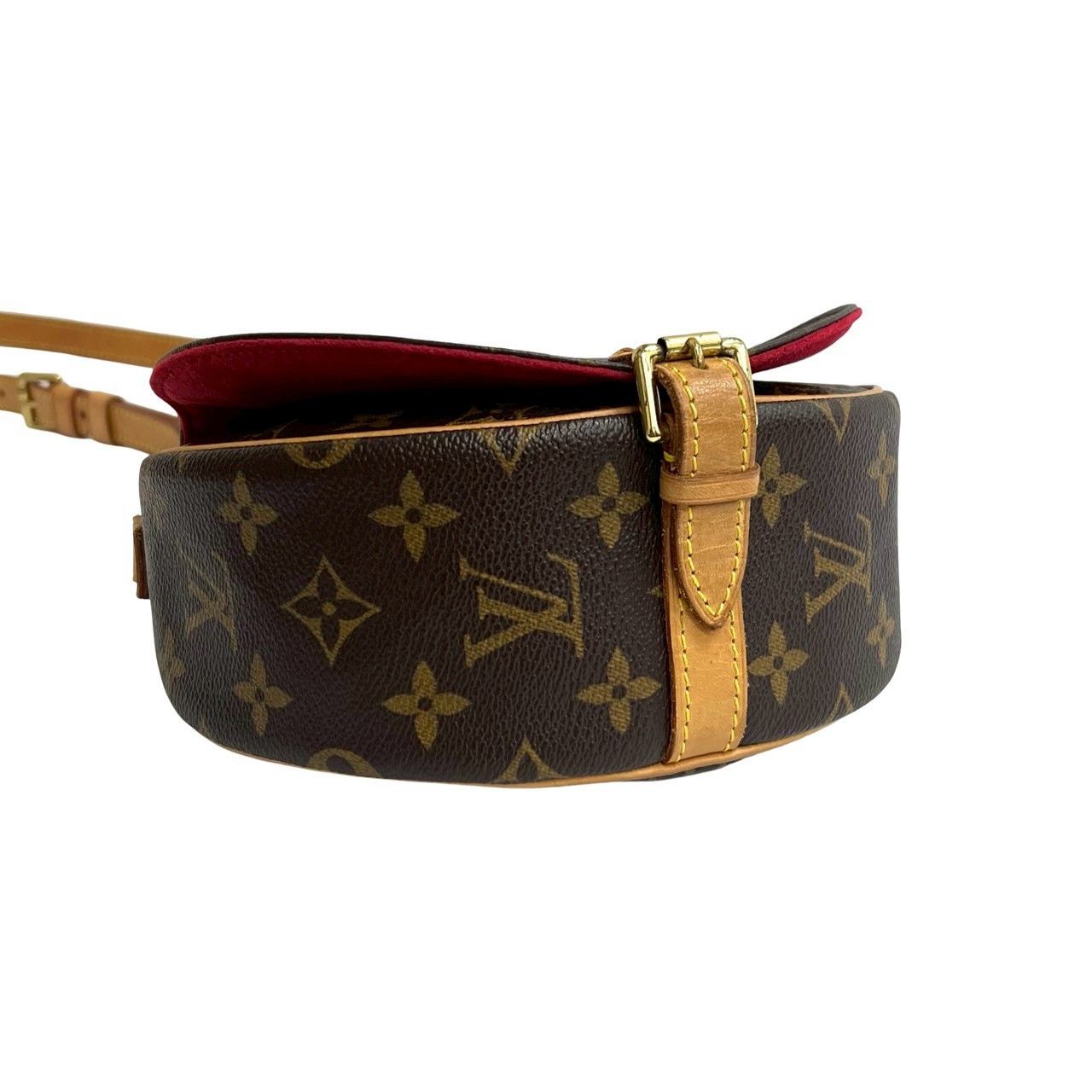 Louis Vuitton Louis Vuitton Louis Vuitton Tambourin Monogram Leather Shoulder Bag Canvas Shoulder Bag DUTY FREE for USA Size ONE SIZE - 8 Thumbnail