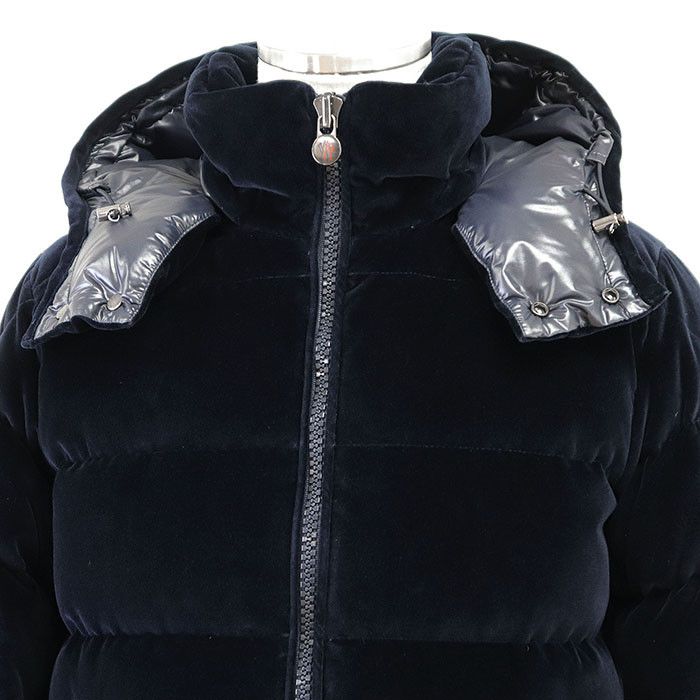 Moncler Moncler Moncler MAY Velour Cotton Down Jacket Cotton Outerwear DUTY FREE for USA Size ONE SIZE - 2 Thumbnail