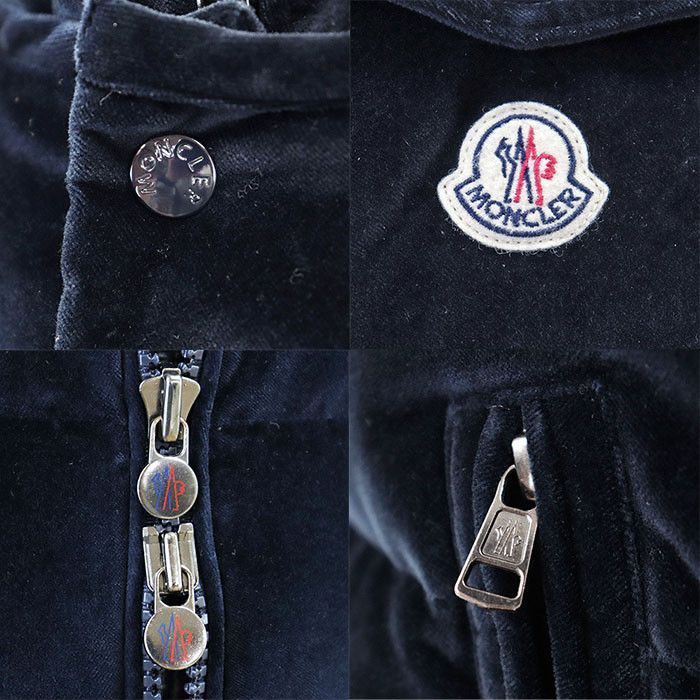 Moncler Moncler Moncler MAY Velour Cotton Down Jacket Cotton Outerwear DUTY FREE for USA Size ONE SIZE - 4 Thumbnail