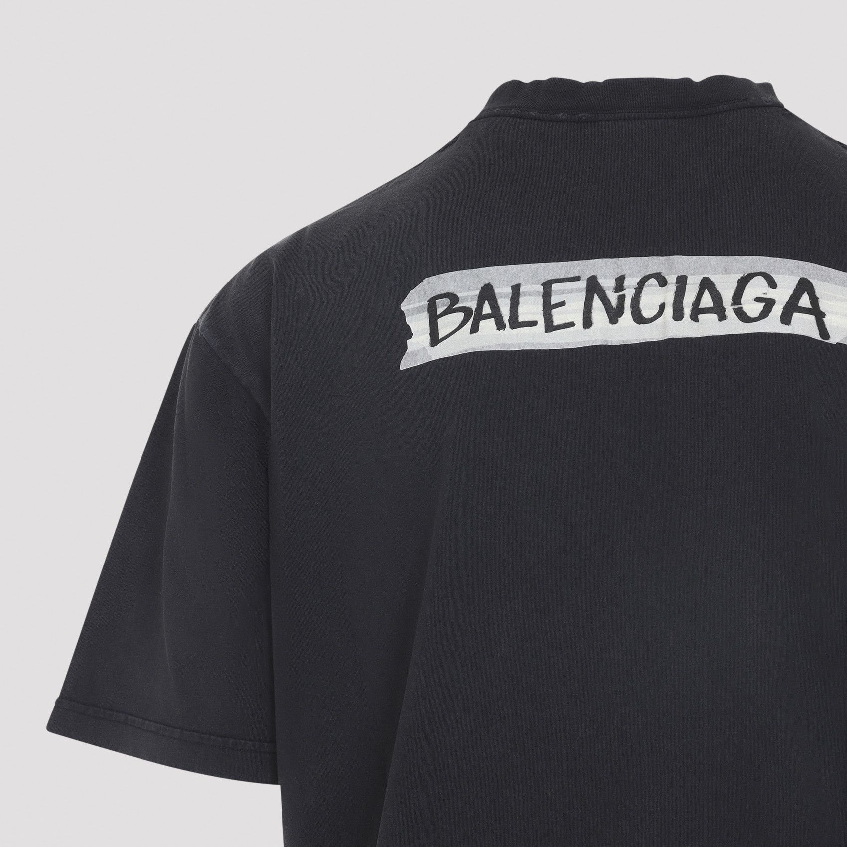 Balenciaga Balenciaga Medium Fit T-Shirt Size US L / EU 52-54 / 3 - 3 Thumbnail