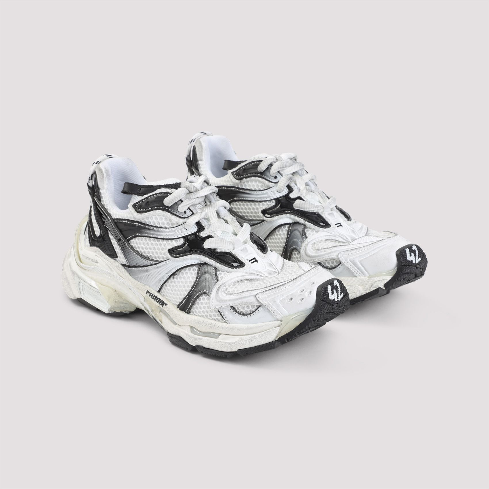 Balenciaga Balenciaga Runner 2 Sneakers Size US 10 / EU 43 - 3 Thumbnail