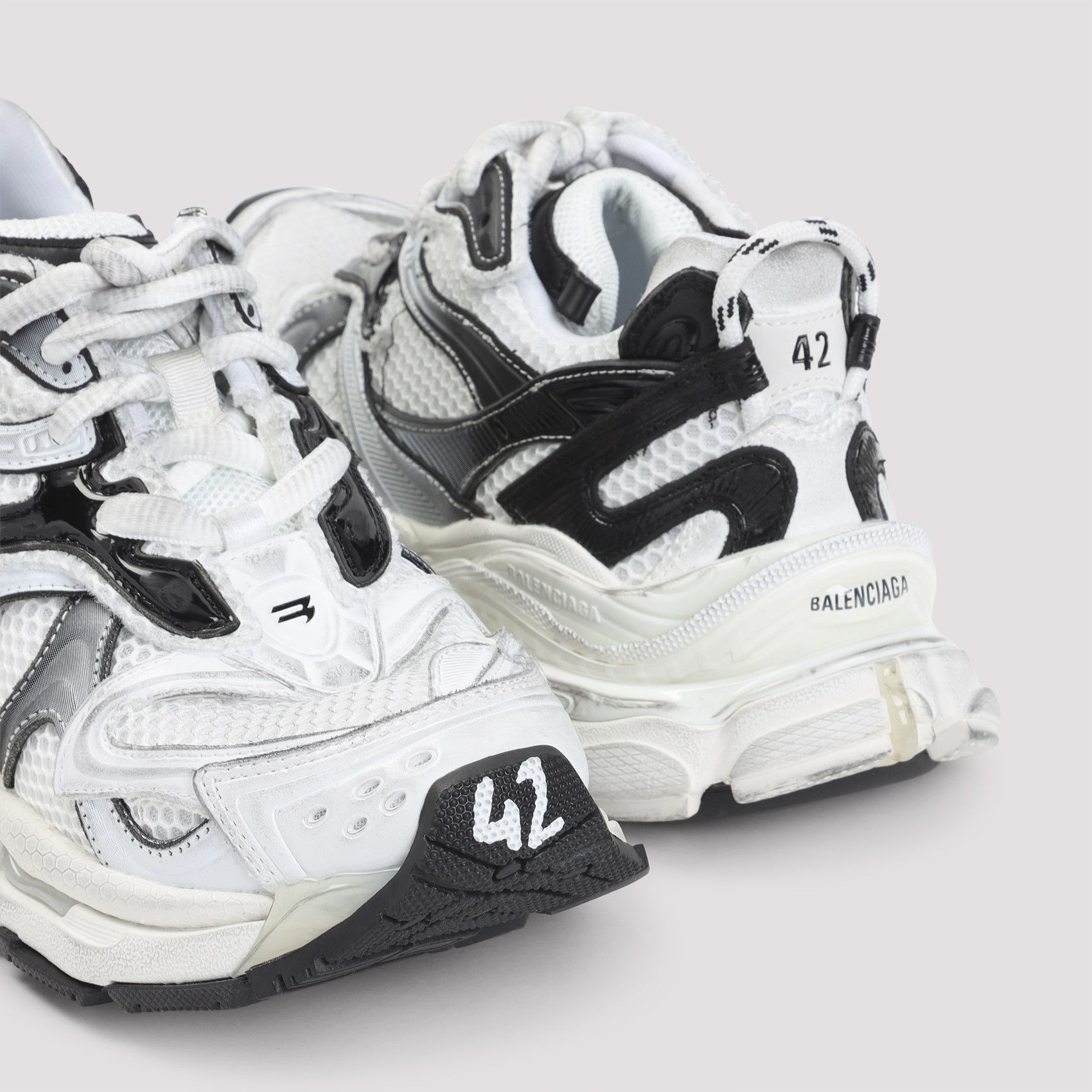 Balenciaga Balenciaga Runner 2 Sneakers Size US 11 / EU 44 - 4 Thumbnail