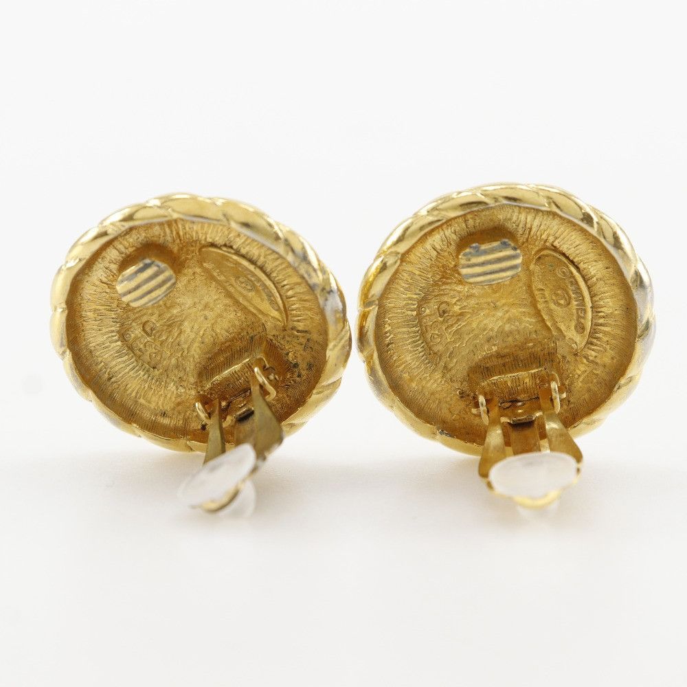 Chanel Chanel Chanel Coco Mark Earrings Metal Earrings DUTY FREE for USA Size ONE SIZE - 4 Thumbnail