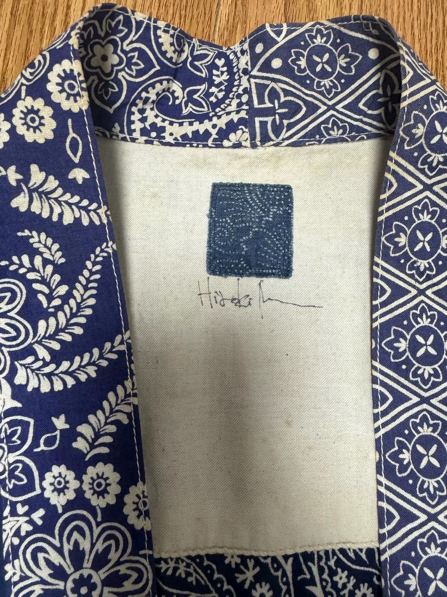 Visvim blue paisley patterned lhamo shirt Size US L / EU 52-54 / 3 - 4 Thumbnail