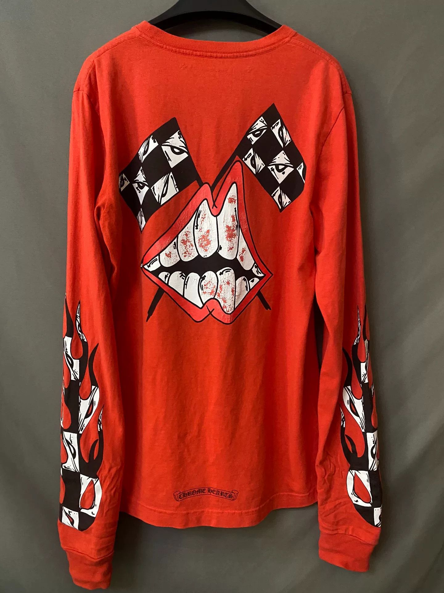 Chrome Hearts chrome hearts red long sleeve shirt Size US S / EU 44-46 / 1 - 3 Thumbnail