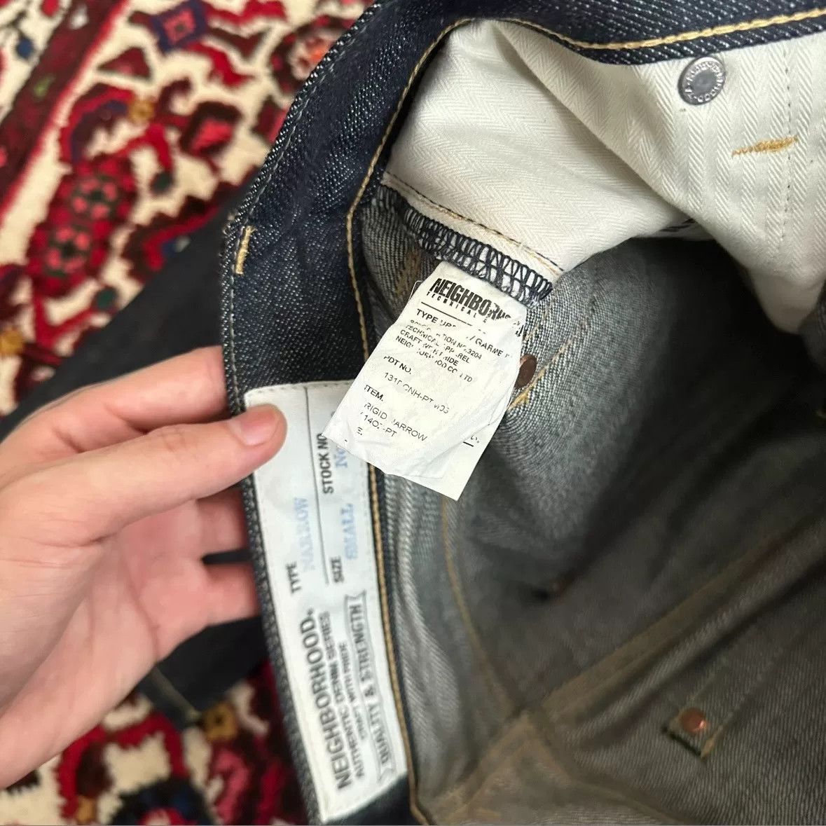 Neighborhood neighborhood nbhd narrow denim jeans size S Size US 27 - 6 Thumbnail