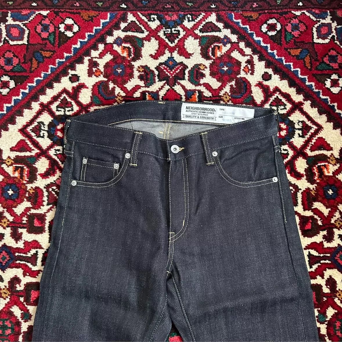 Neighborhood neighborhood nbhd narrow denim jeans size S Size US 27 - 3 Thumbnail