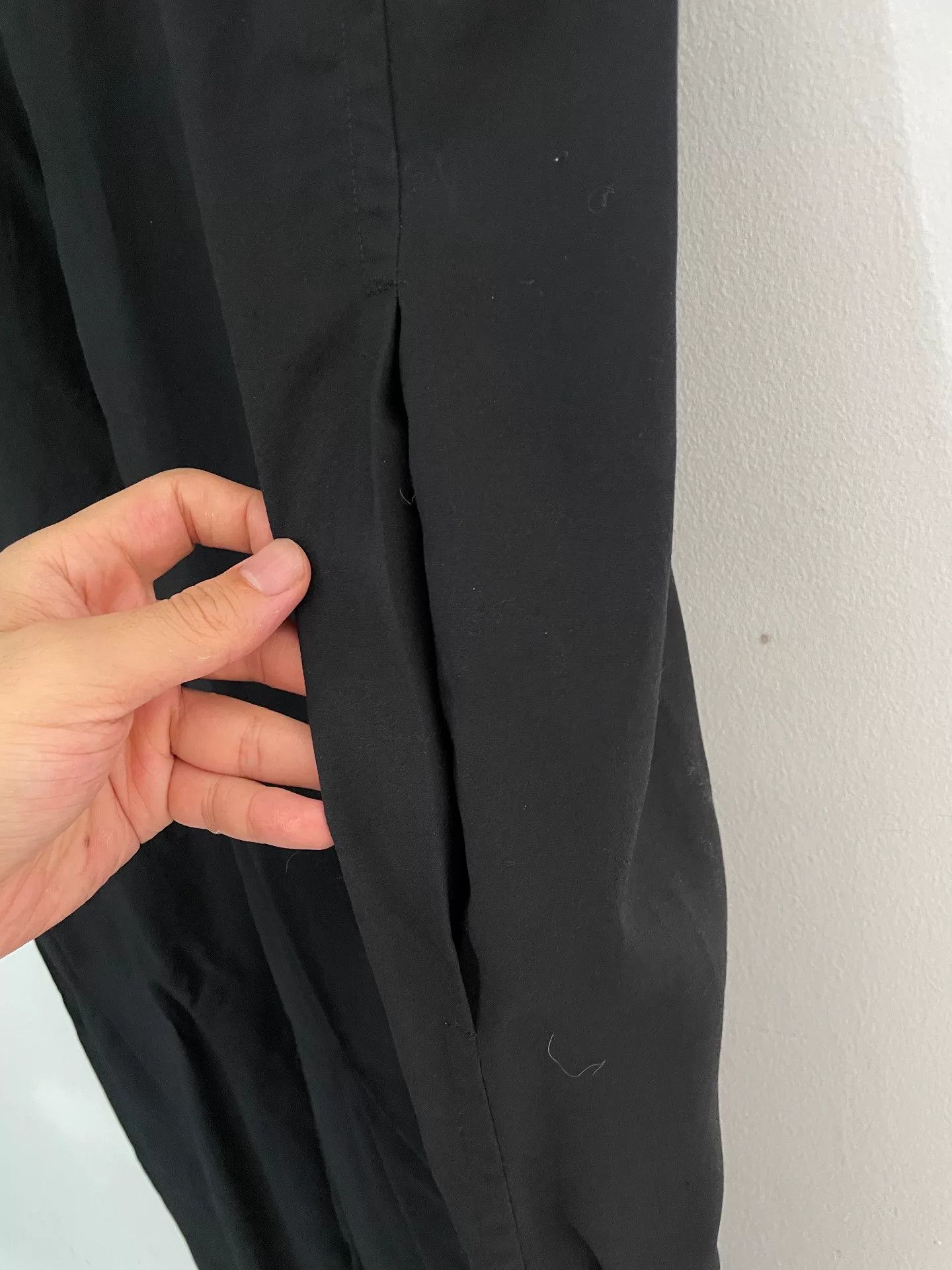 Rick Owens Rick Owens Black Sleeveless V-neck Jumpsuit Size US 38 / EU 54 - 3 Thumbnail