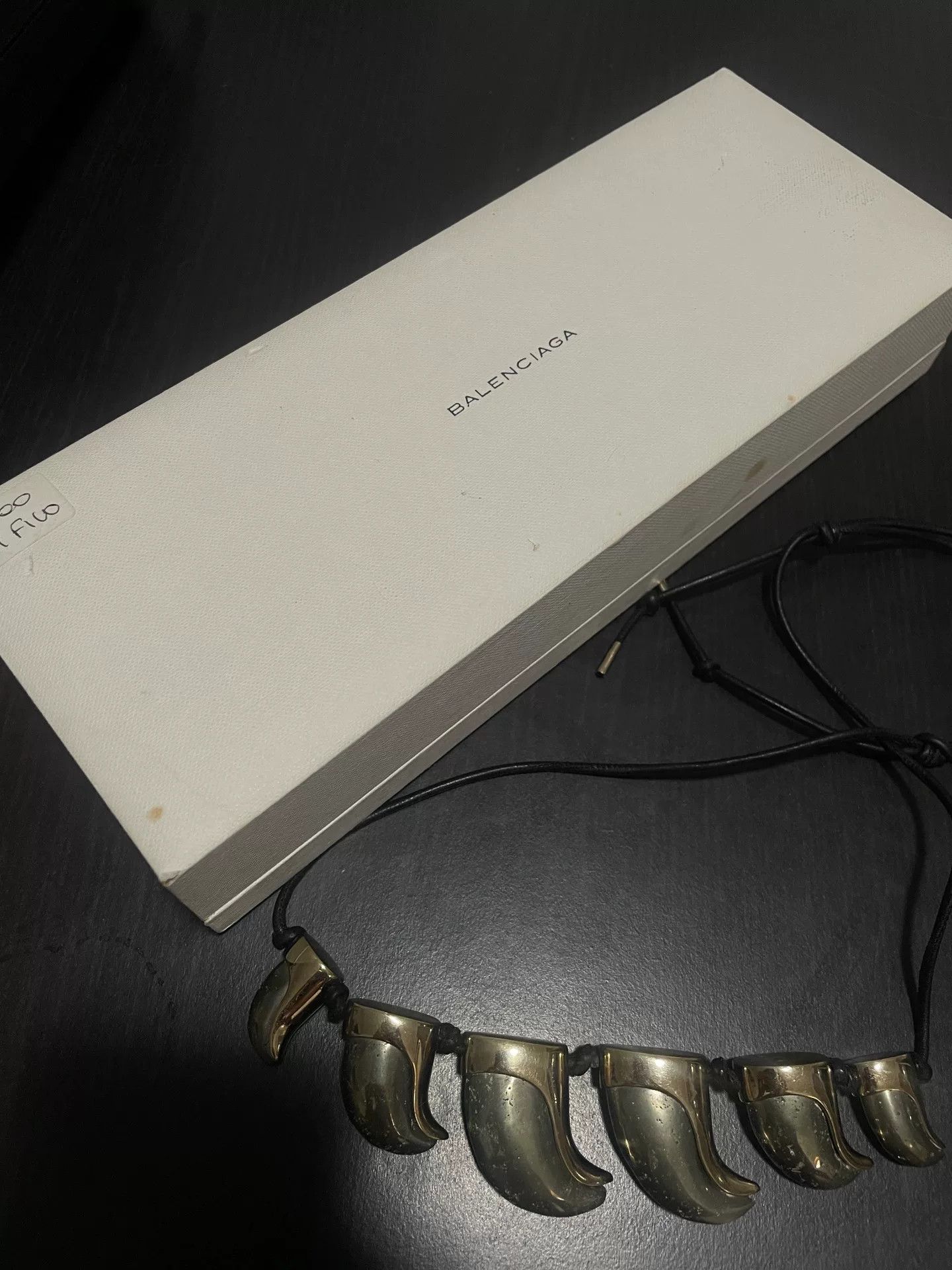 Balenciaga vintage balenciaga tribal tooth necklace Size ONE SIZE - 5 Thumbnail