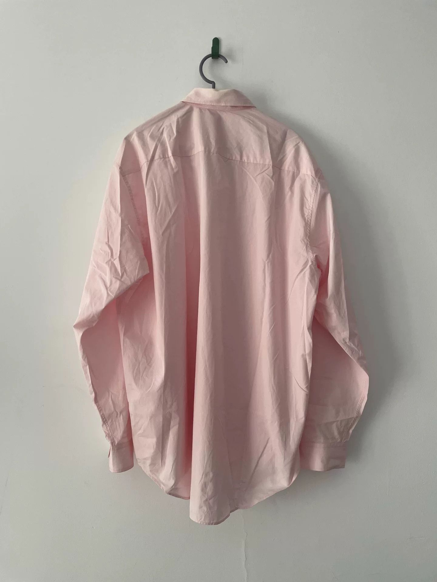 Vetements vetements logo oversized pink shirt Size XS / US 0-2 / IT 36-38 - 2 Thumbnail