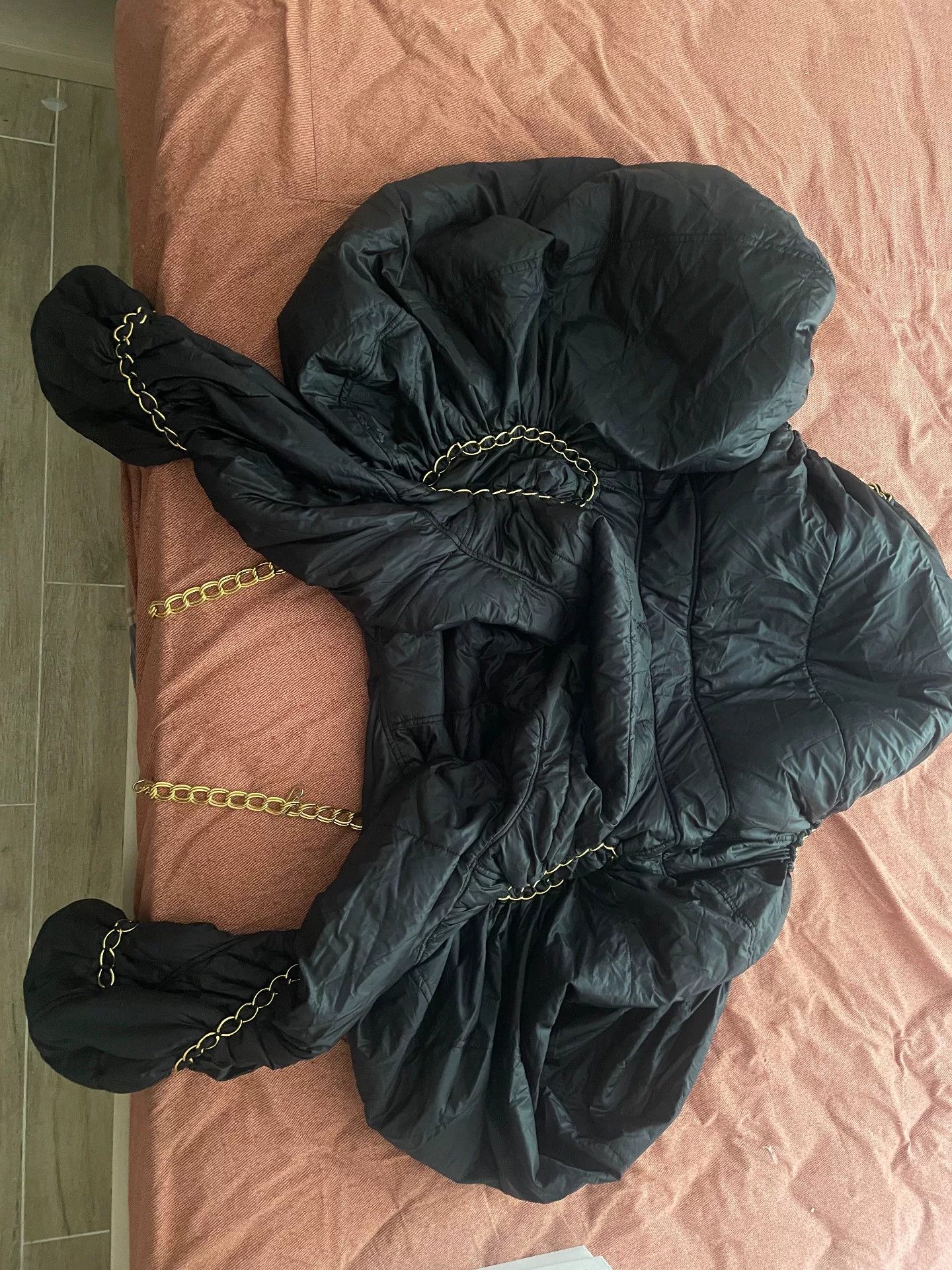 Junya Watanabe unique short hoodie jacket with chain details Size S / US 4 / IT 40 - 3 Thumbnail