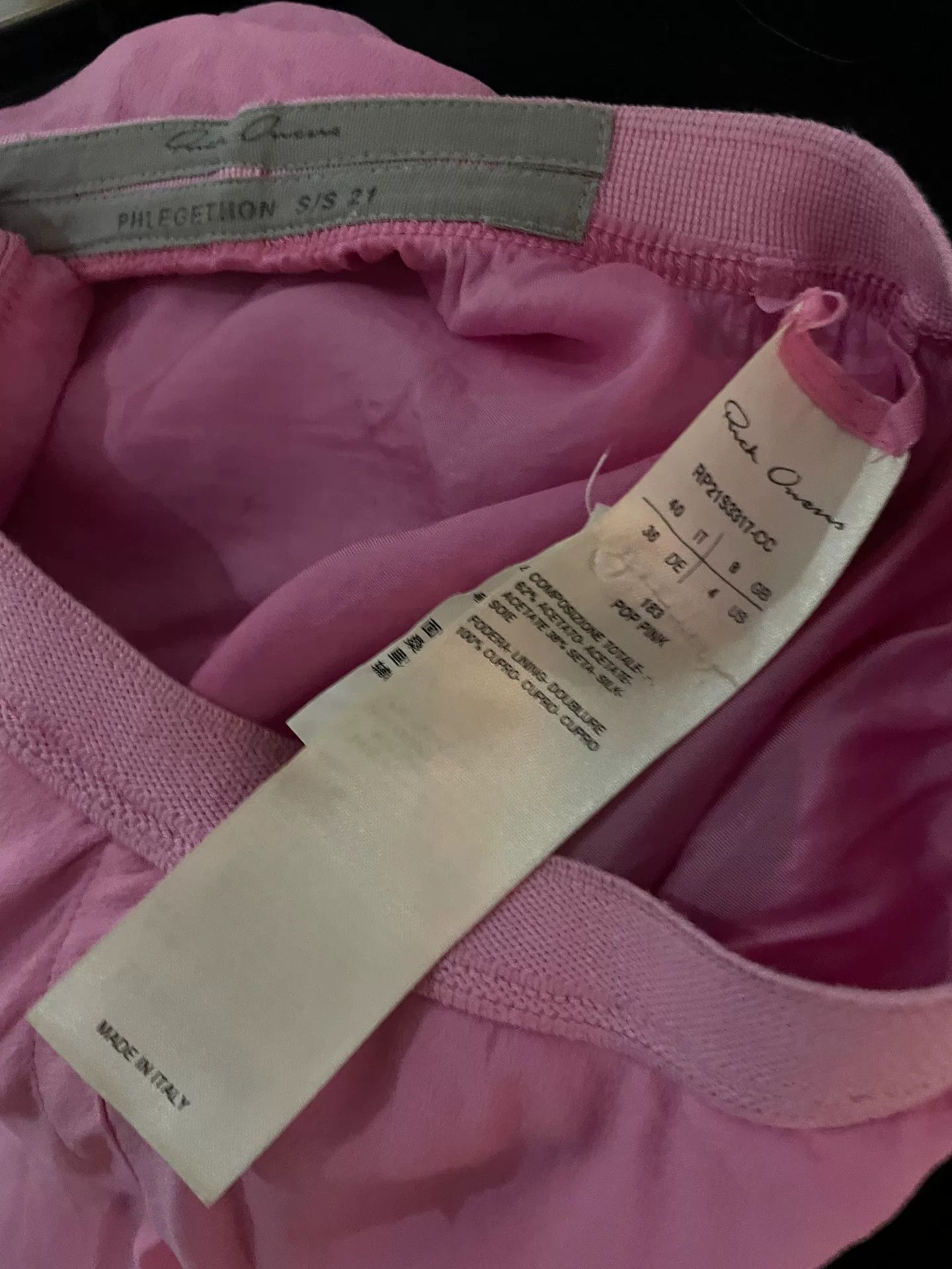 Rick Owens Rick Owens Pink Bud Shorts Size 40 Size 40" / US 18 - 3 Thumbnail
