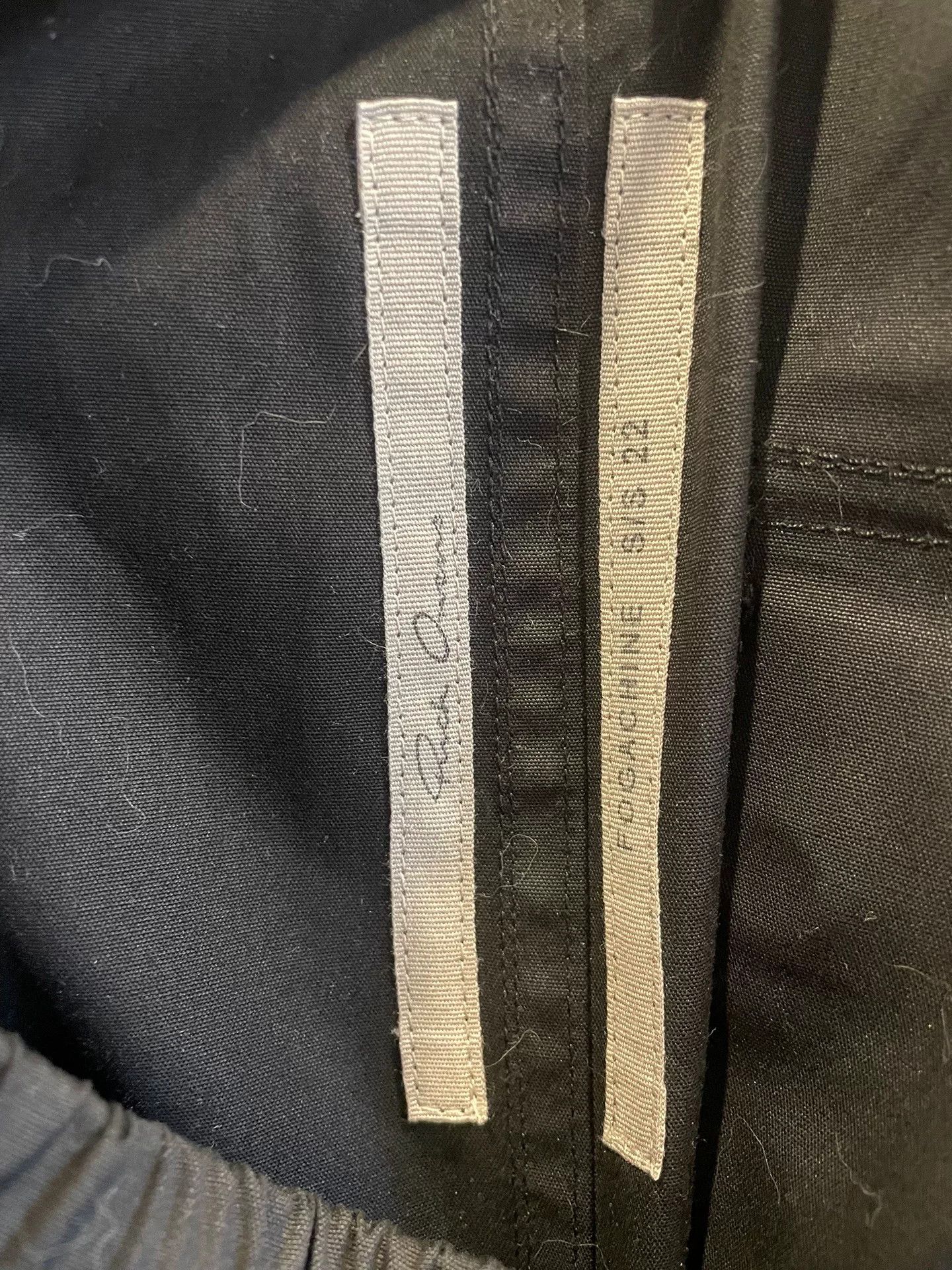 Rick Owens Rick Owens Black Cargo Pants with Zippers Size US 31 - 2 Thumbnail