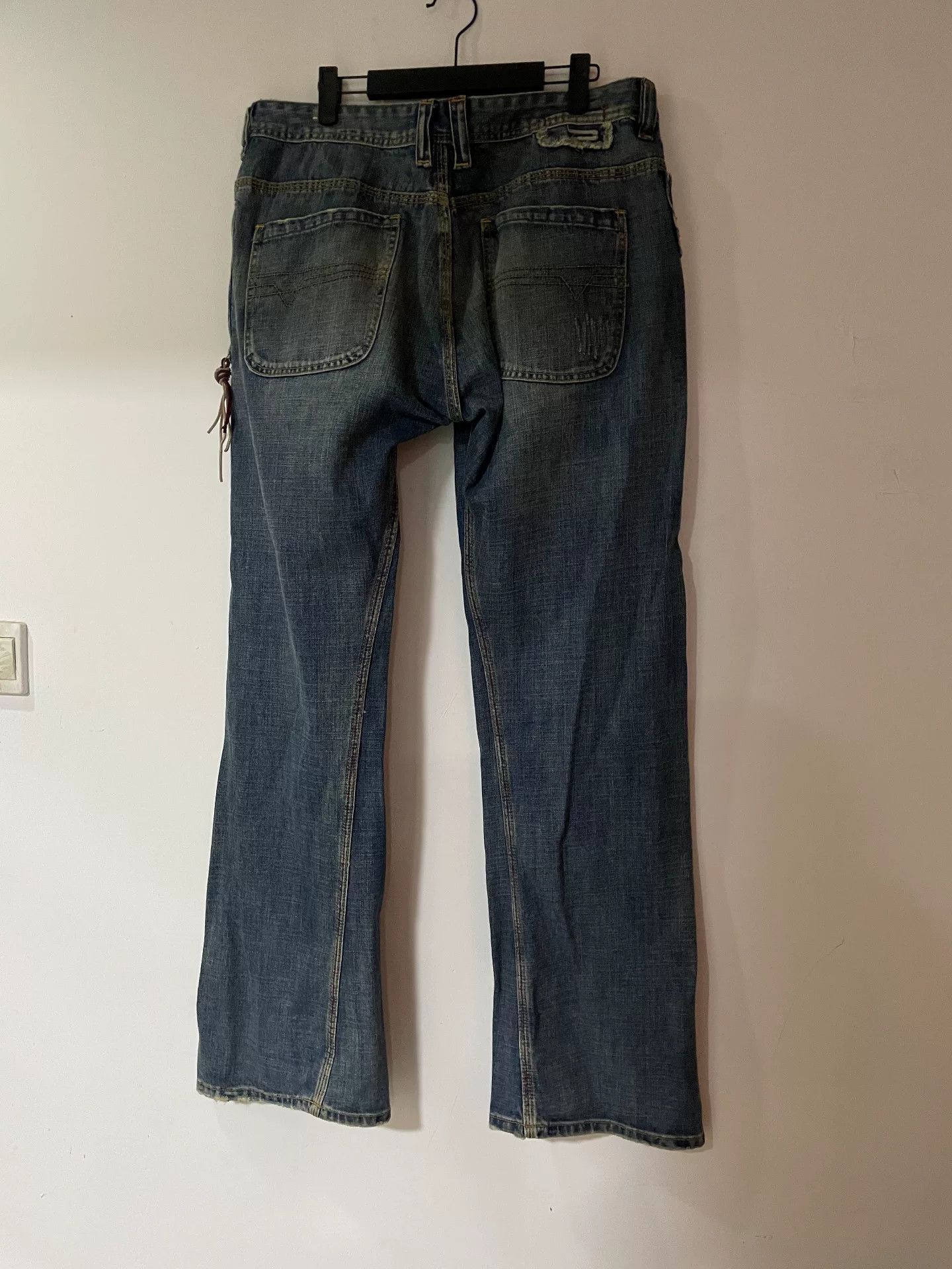 Diesel diesel wide-leg vintage denim pants Size US 34 / EU 50 - 2 Thumbnail
