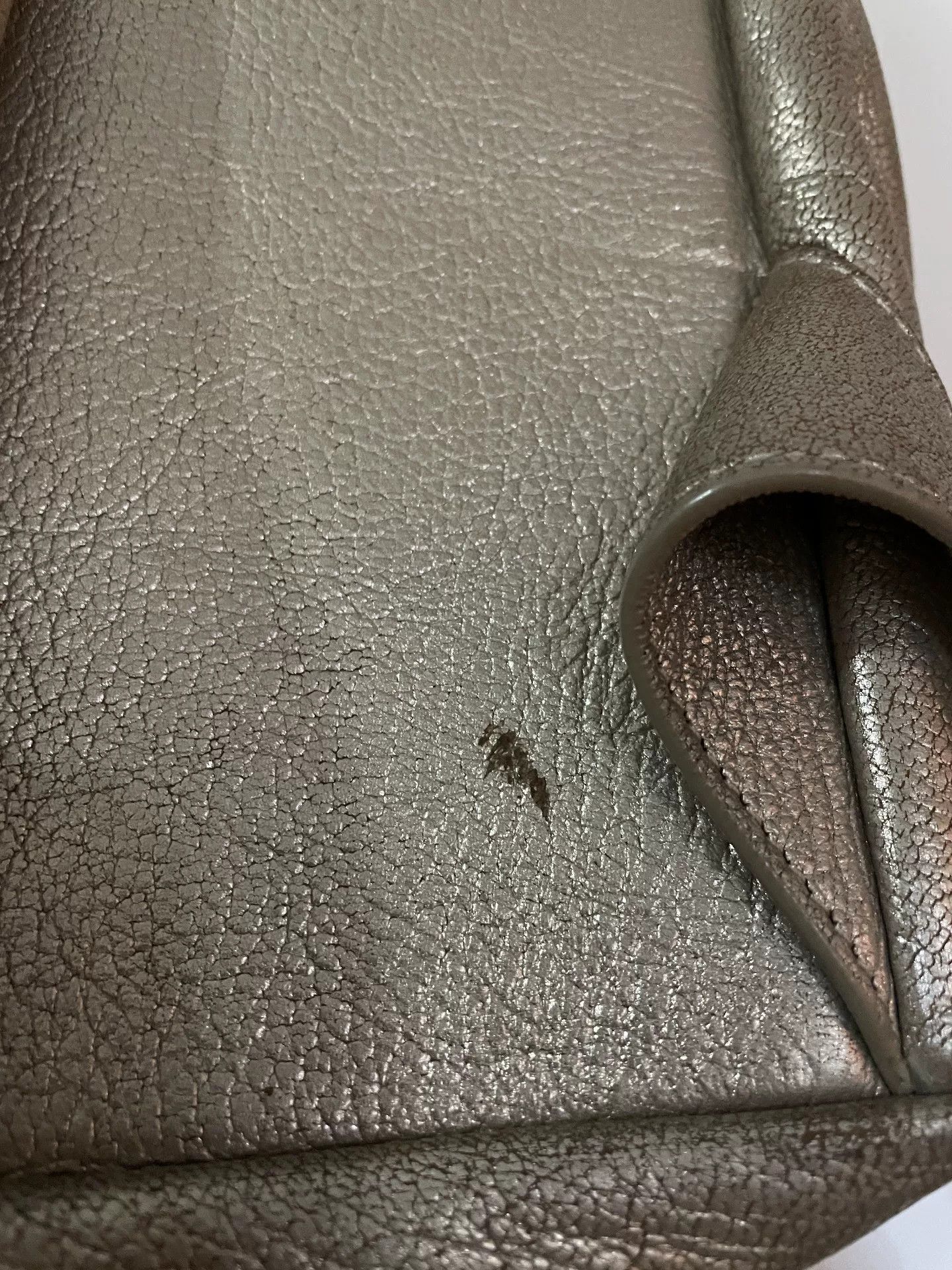 Rick Owens rick owens small leather backpack in champagne Size ONE SIZE - 7 Thumbnail