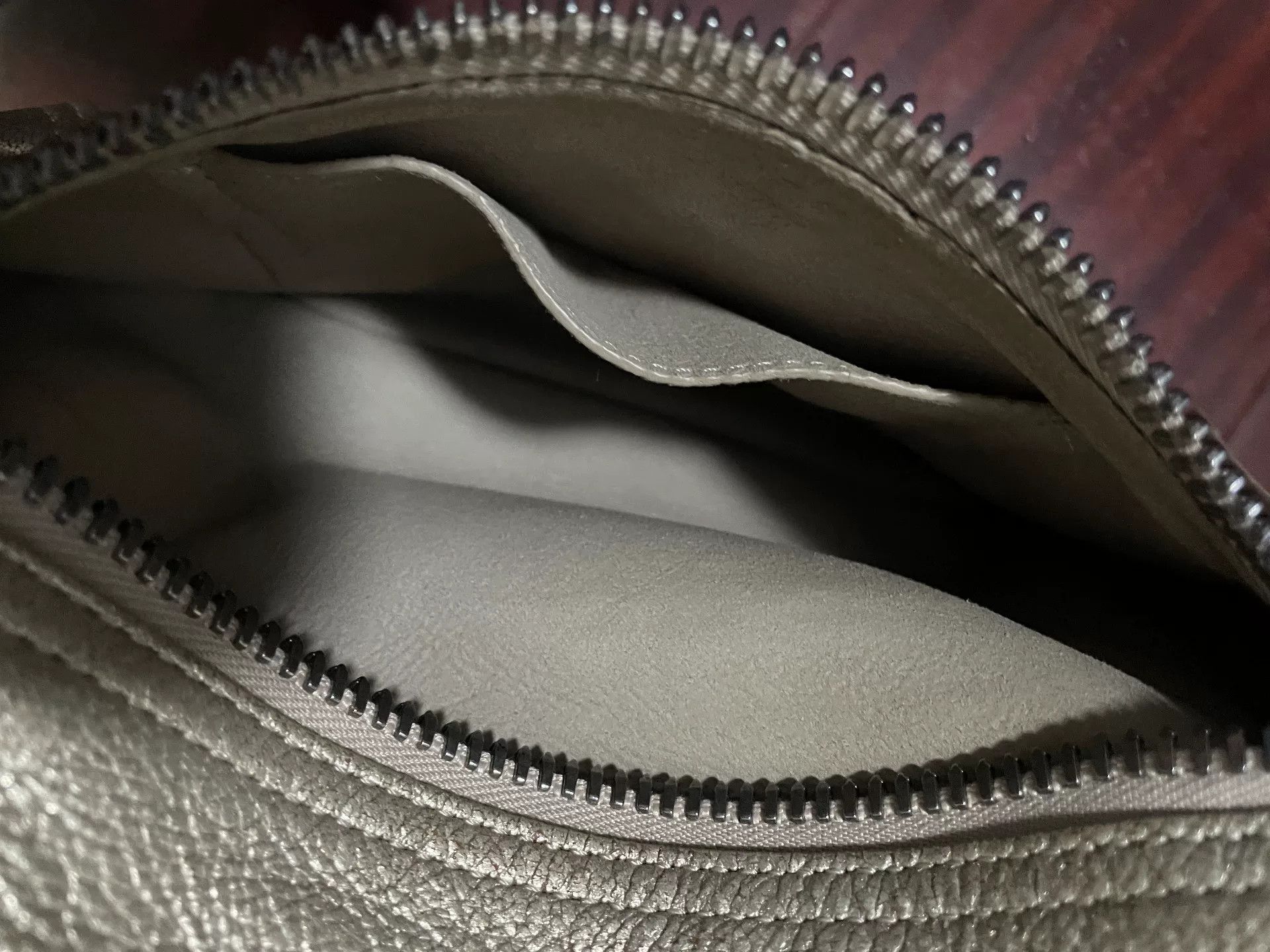 Rick Owens rick owens small leather backpack in champagne Size ONE SIZE - 4 Thumbnail