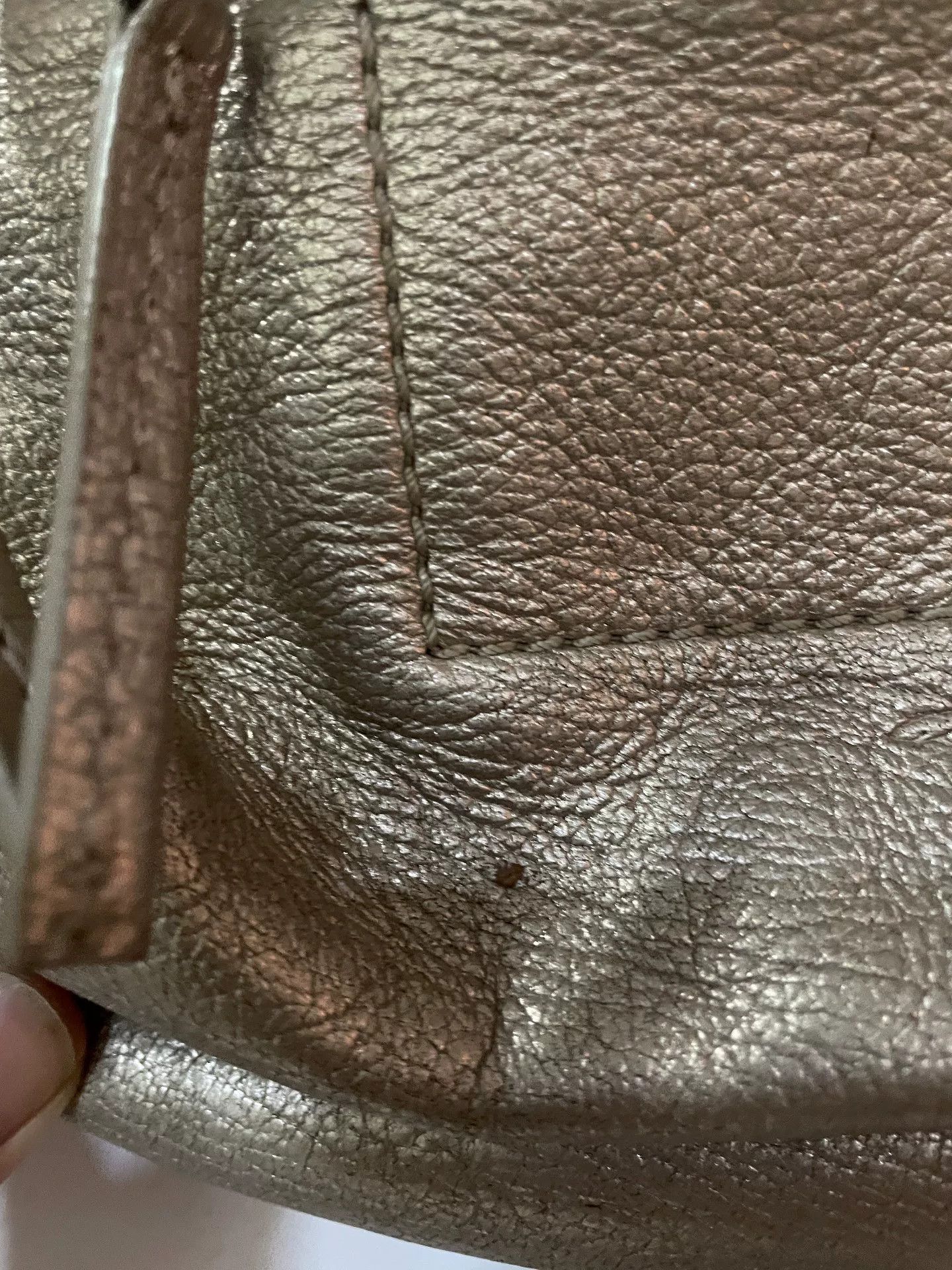 Rick Owens rick owens small leather backpack in champagne Size ONE SIZE - 5 Thumbnail