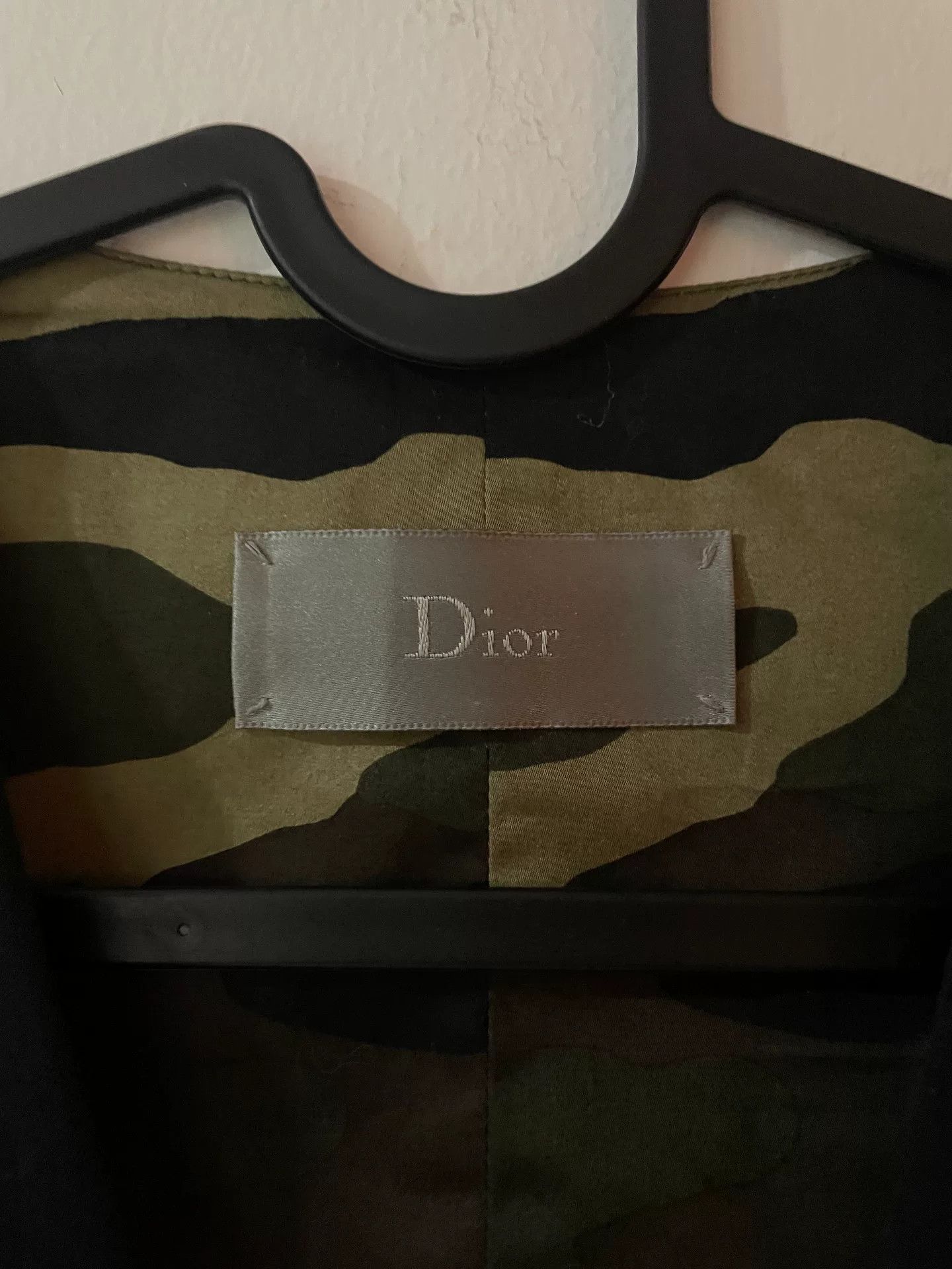Dior dior wool camouflage vest size 44 Size US M / EU 48-50 / 2 - 4 Thumbnail