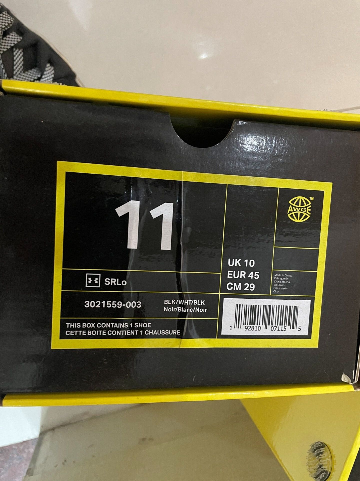 A$AP Rocky awge under armour asap rocky collaboration shoes Size US 11 / EU 44 - 4 Thumbnail