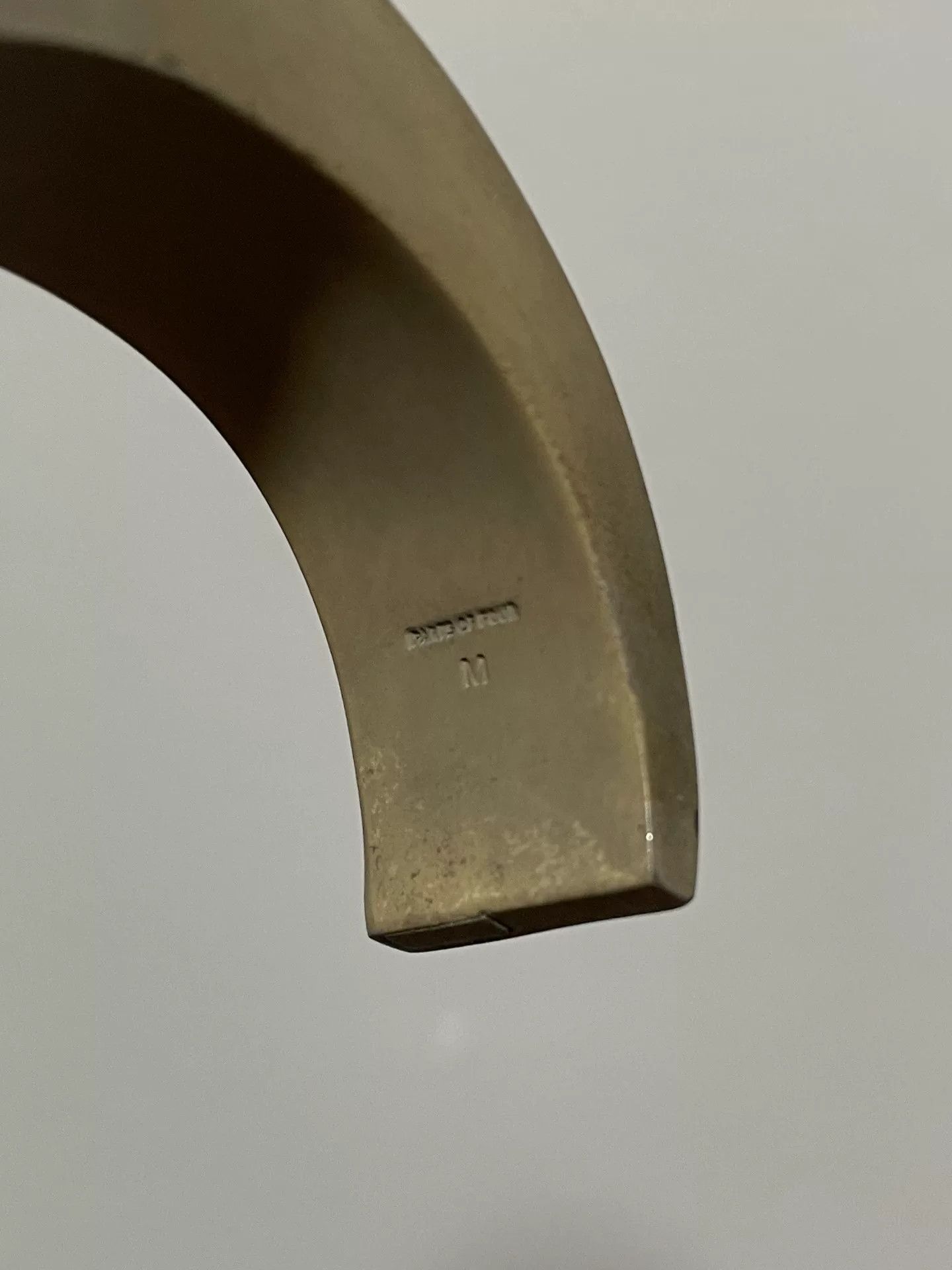 Parts Of Four stylish curved brass cuff bracelet Size ONE SIZE - 5 Thumbnail
