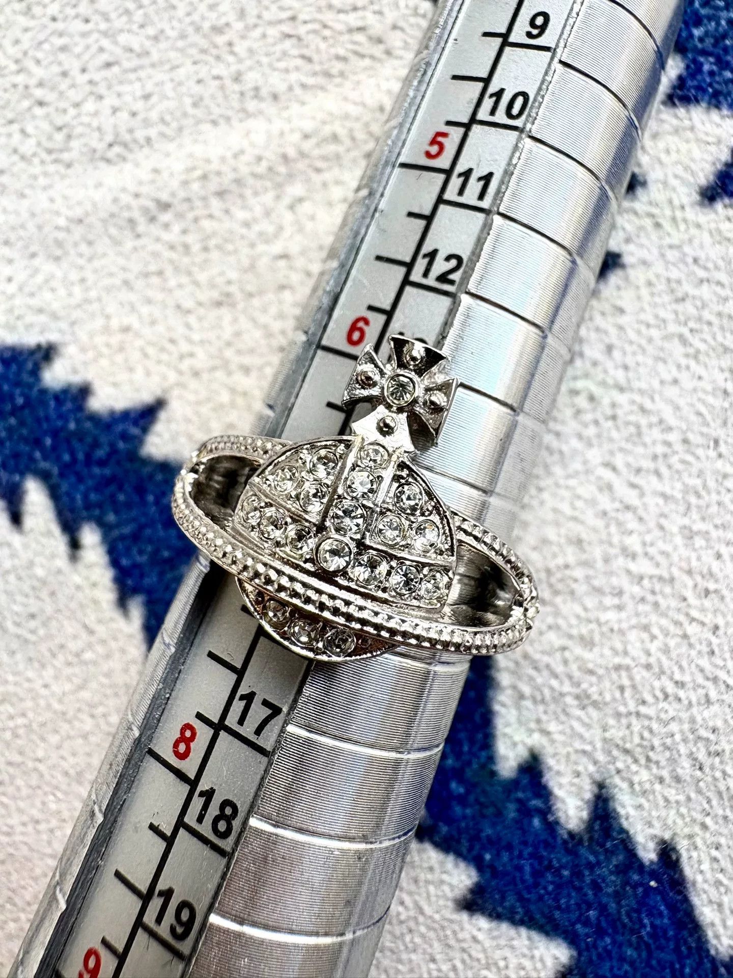 Vivienne Westwood vivienne westwood vintage crystal planet ring Size ONE SIZE - 2 Thumbnail