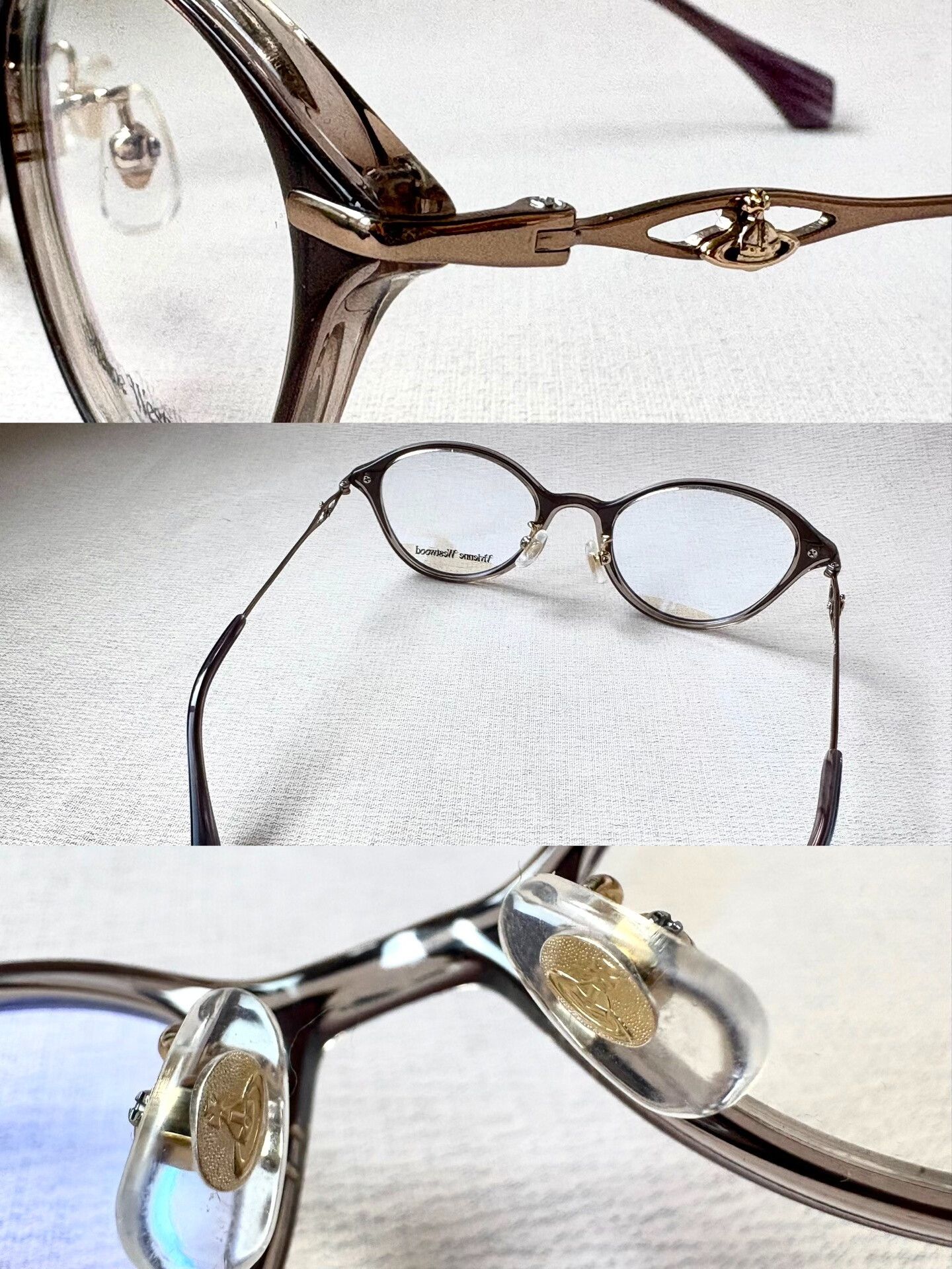 Vivienne Westwood vivienne westwood gray cat-eye glasses Size ONE SIZE - 6 Thumbnail