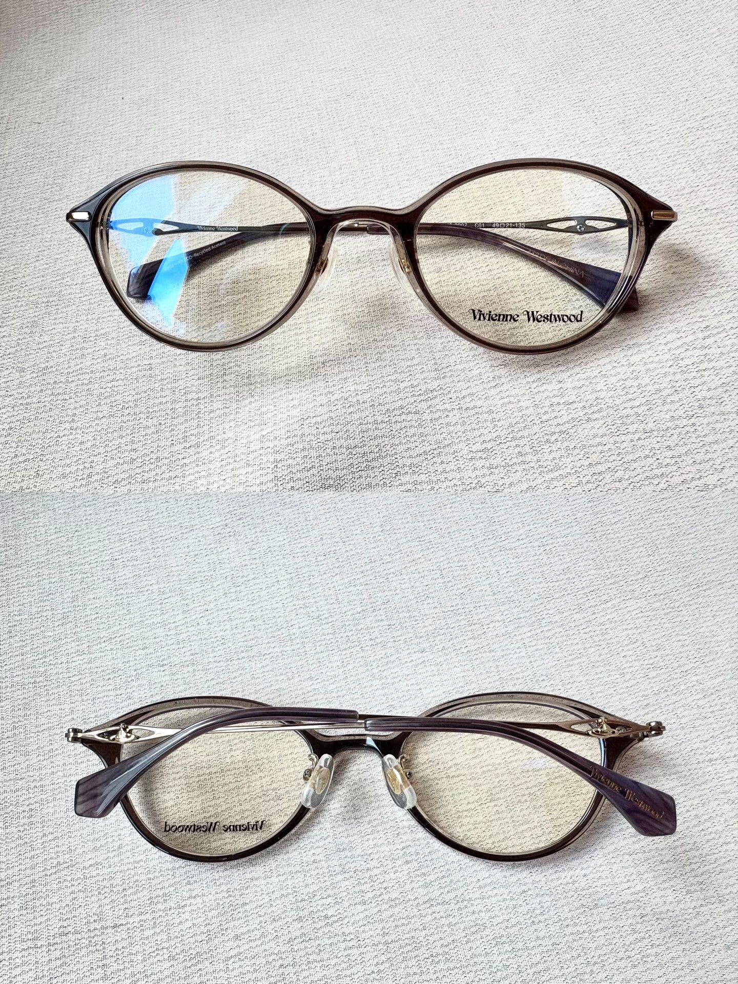 Vivienne Westwood vivienne westwood gray cat-eye glasses Size ONE SIZE - 2 Thumbnail