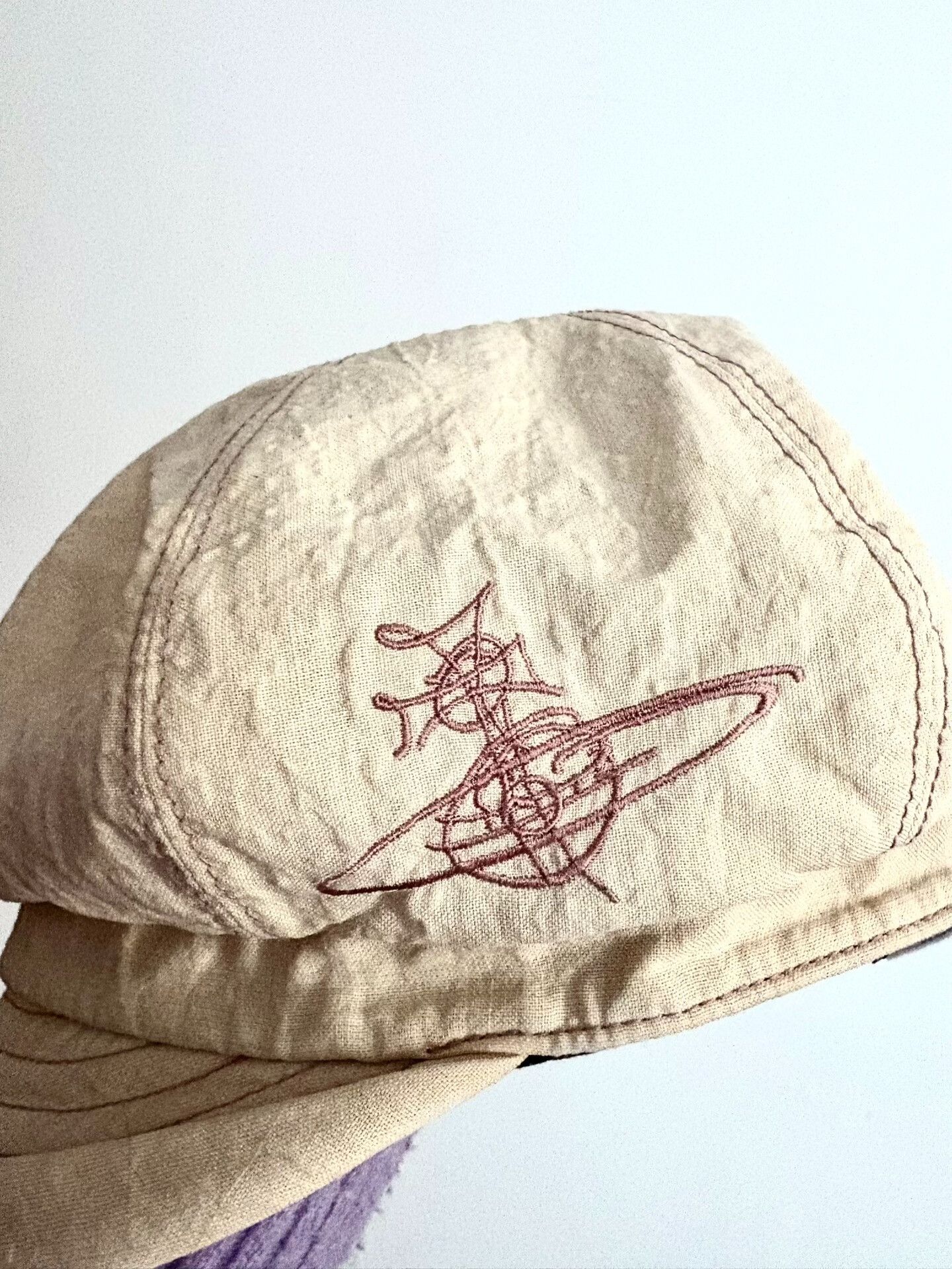 Vivienne Westwood vivienne westwood embroidered cotton cap Size ONE SIZE - 8 Thumbnail
