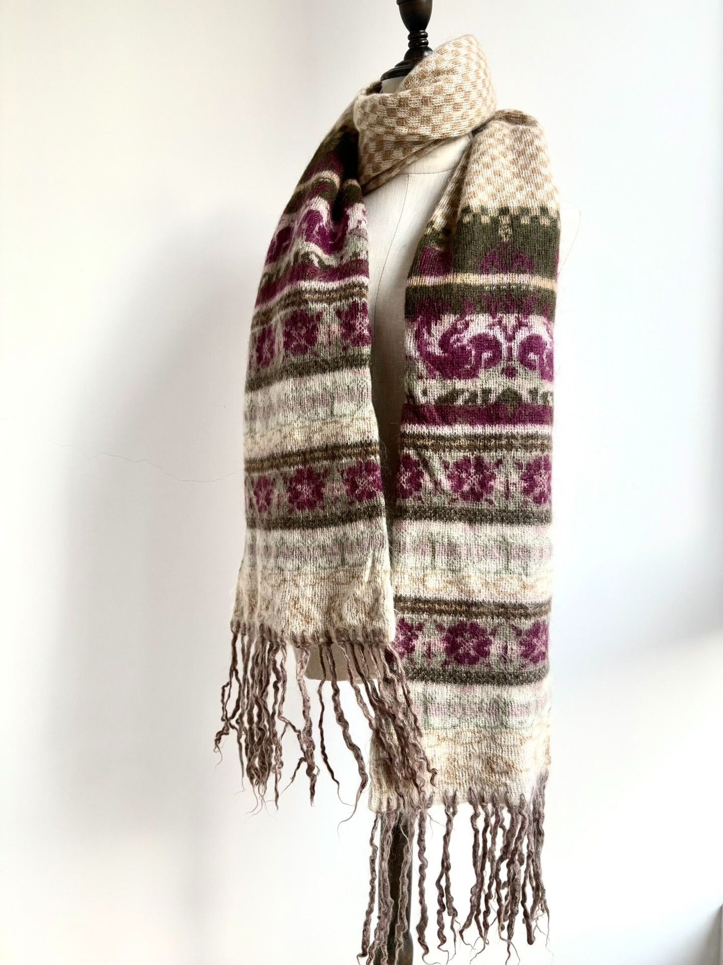 Vivienne Westwood vivienne westwood purple mohair long scarf Size ONE SIZE - 3 Thumbnail