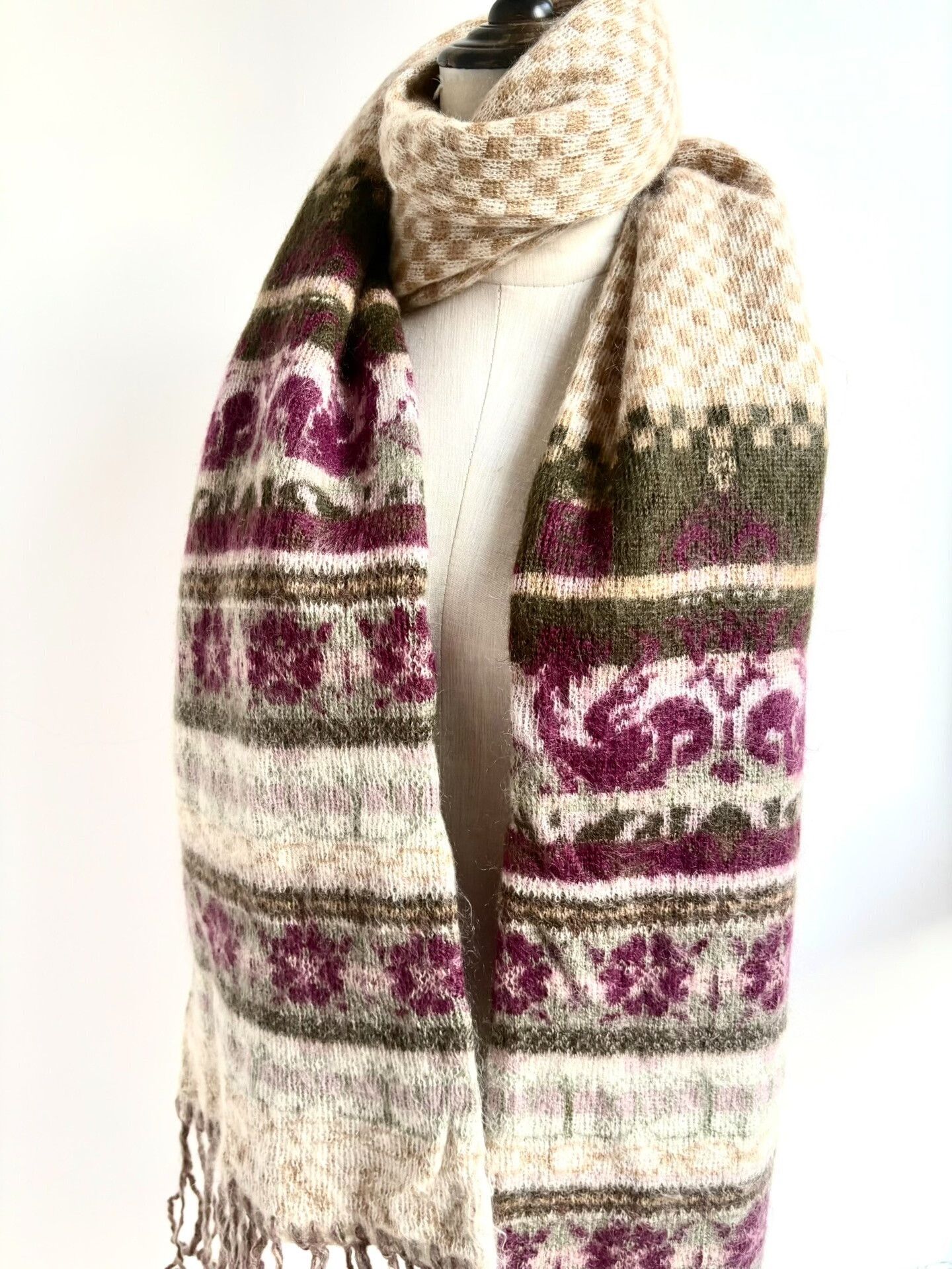 Vivienne Westwood vivienne westwood purple mohair long scarf Size ONE SIZE - 4 Thumbnail