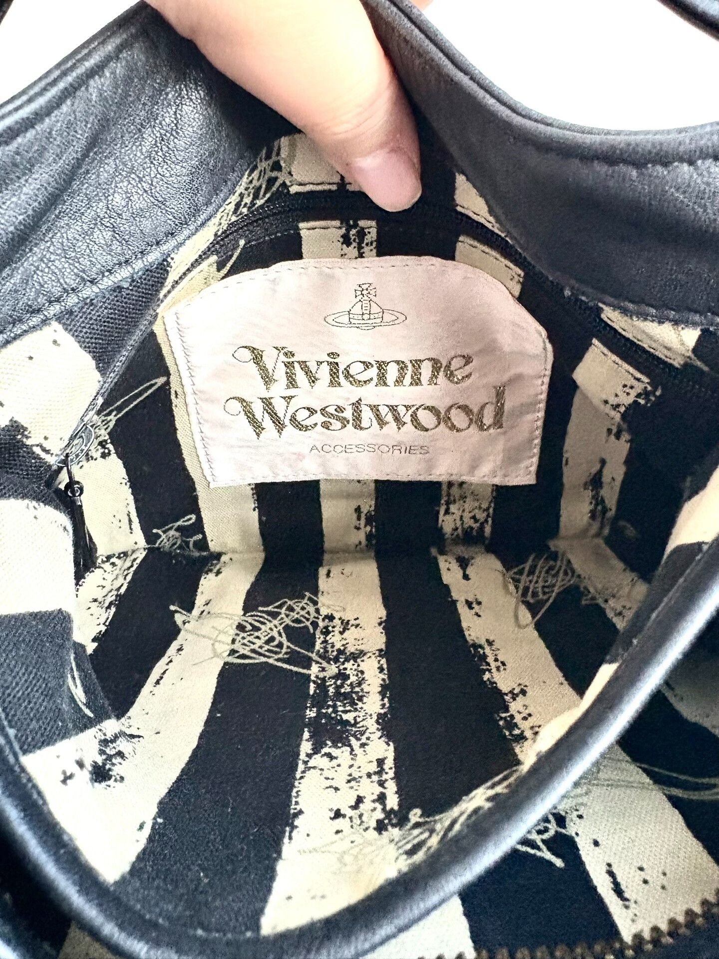 Vivienne Westwood vivienne westwood vintage black leather crossbody bag Size ONE SIZE - 8 Thumbnail