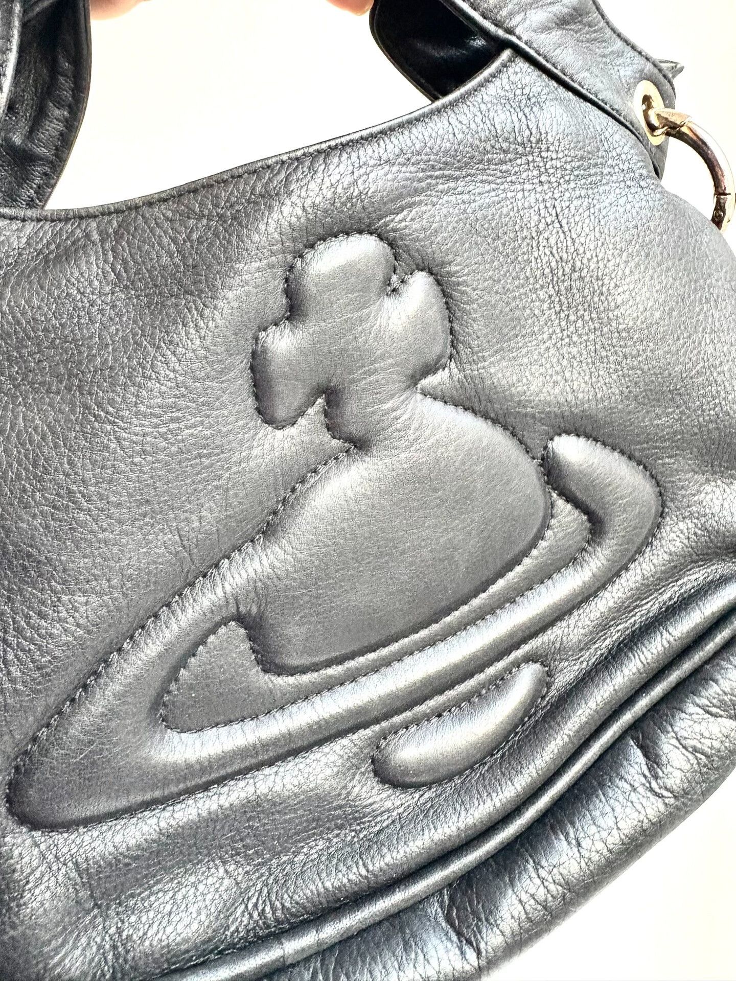 Vivienne Westwood vivienne westwood vintage black leather crossbody bag Size ONE SIZE - 3 Thumbnail