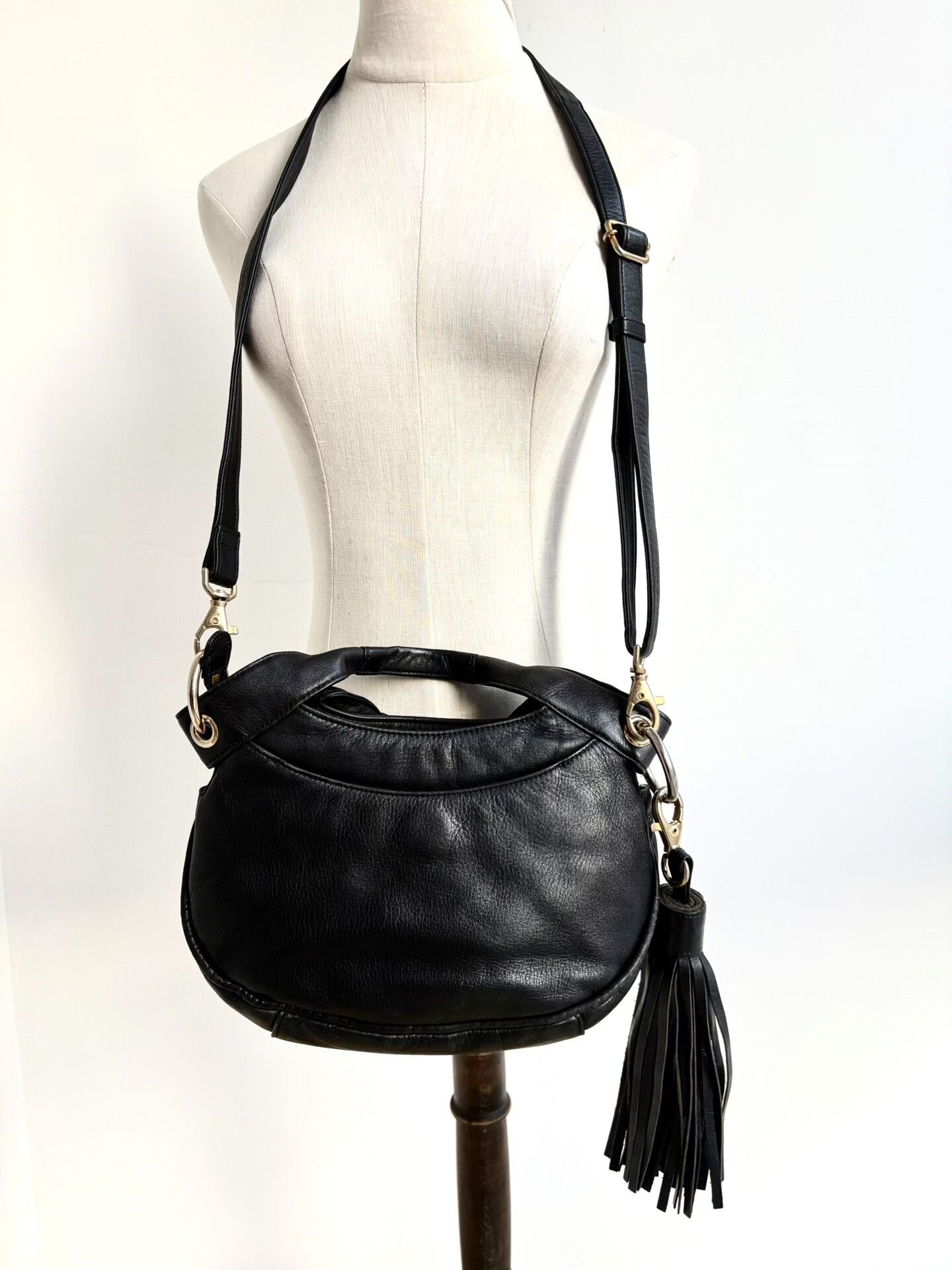 Vivienne Westwood vivienne westwood vintage black leather crossbody bag Size ONE SIZE - 2 Thumbnail