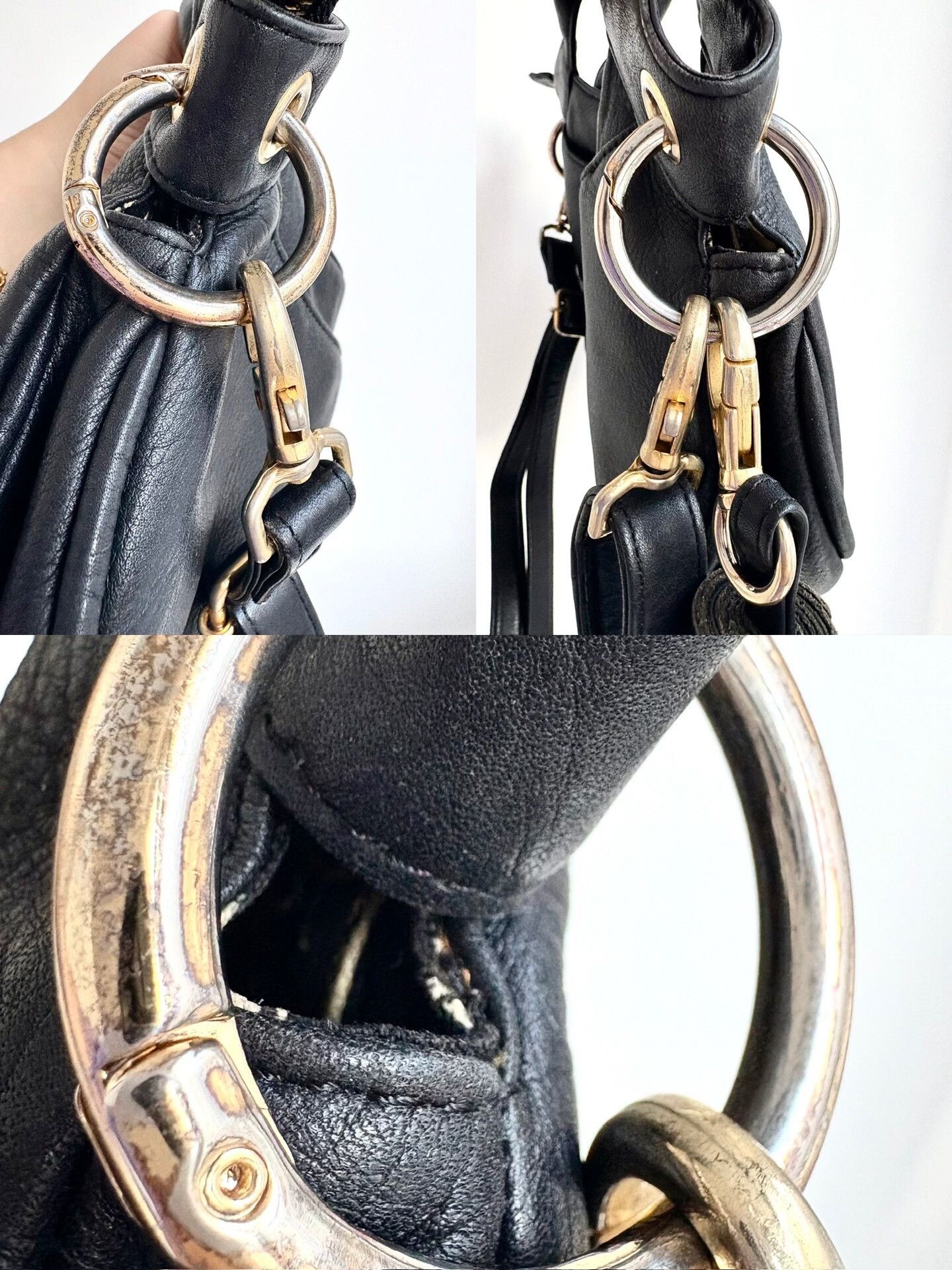 Vivienne Westwood vivienne westwood vintage black leather crossbody bag Size ONE SIZE - 4 Thumbnail