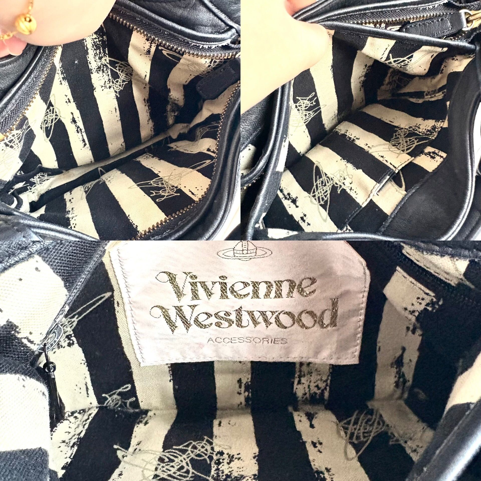 Vivienne Westwood vivienne westwood vintage black leather crossbody bag Size ONE SIZE - 5 Thumbnail