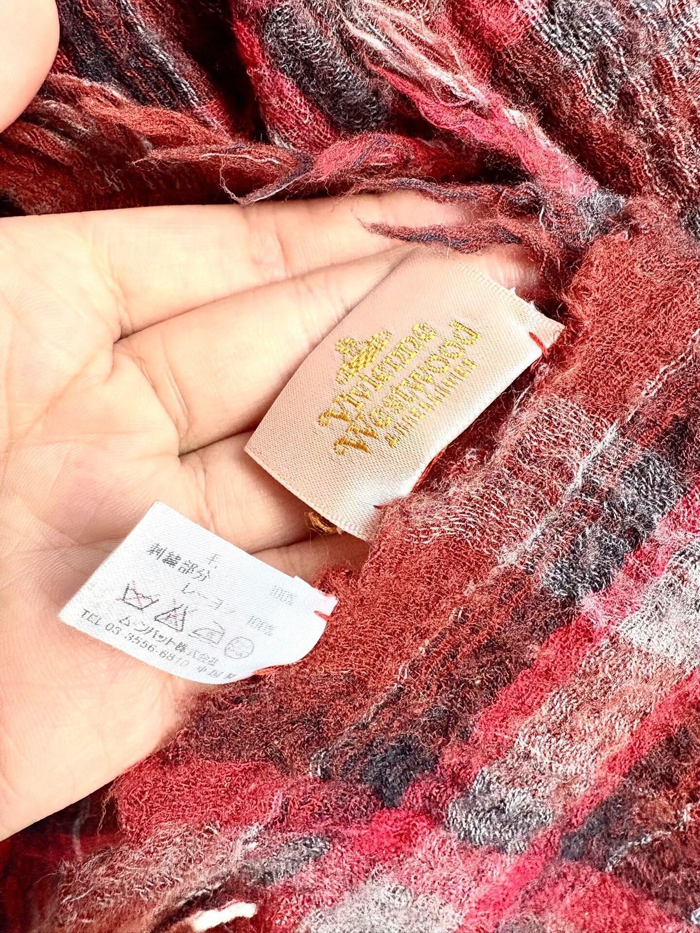 Vivienne Westwood vivienne westwood plaid oversized scarf Size ONE SIZE - 8 Thumbnail