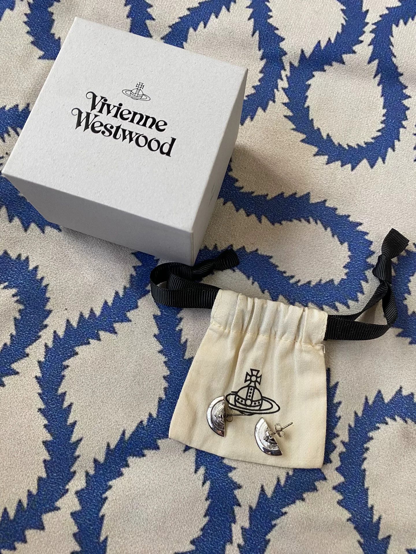 Vivienne Westwood vivienne westwood silver half-sphere earrings Size ONE SIZE - 2 Thumbnail